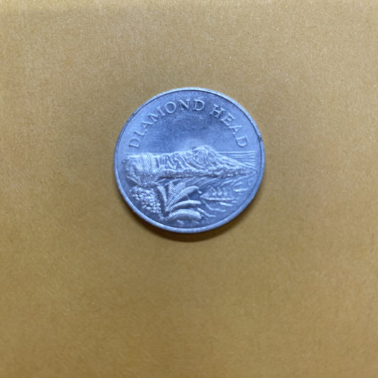 Vintage Diamond Head HI Sunoco Oil Commemorative Token Landmarks of America Line