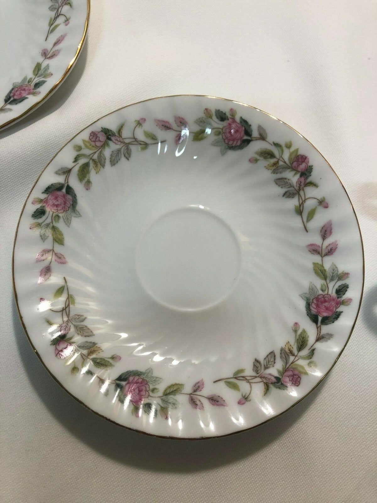 REGENCY ROSE CREATIVE FINE CHINA CUPS & SAUCERS ~ 2345 ~ 8PC TEA