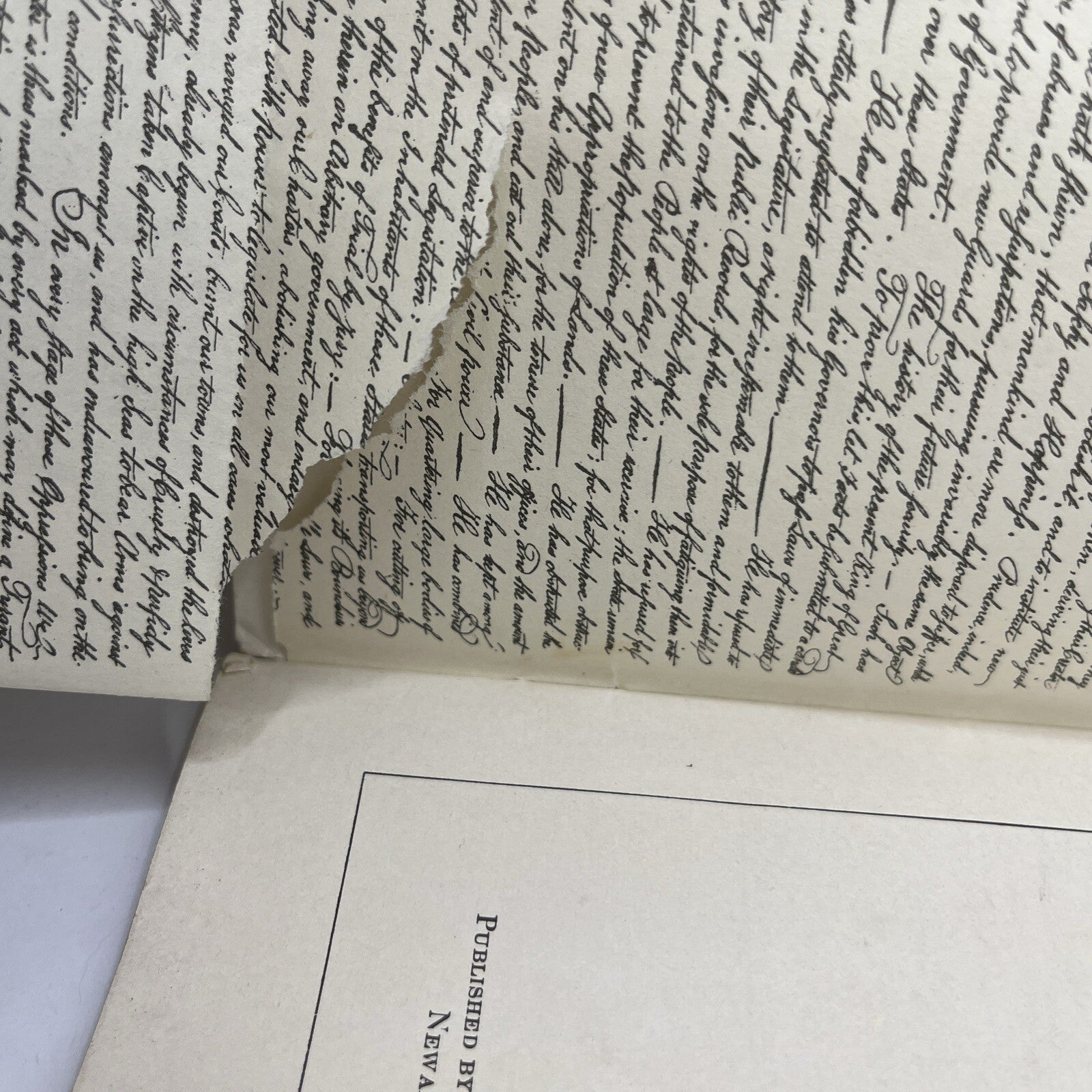 The Signers Of The Declaration Of Independence Book Prudential Insurance P6D