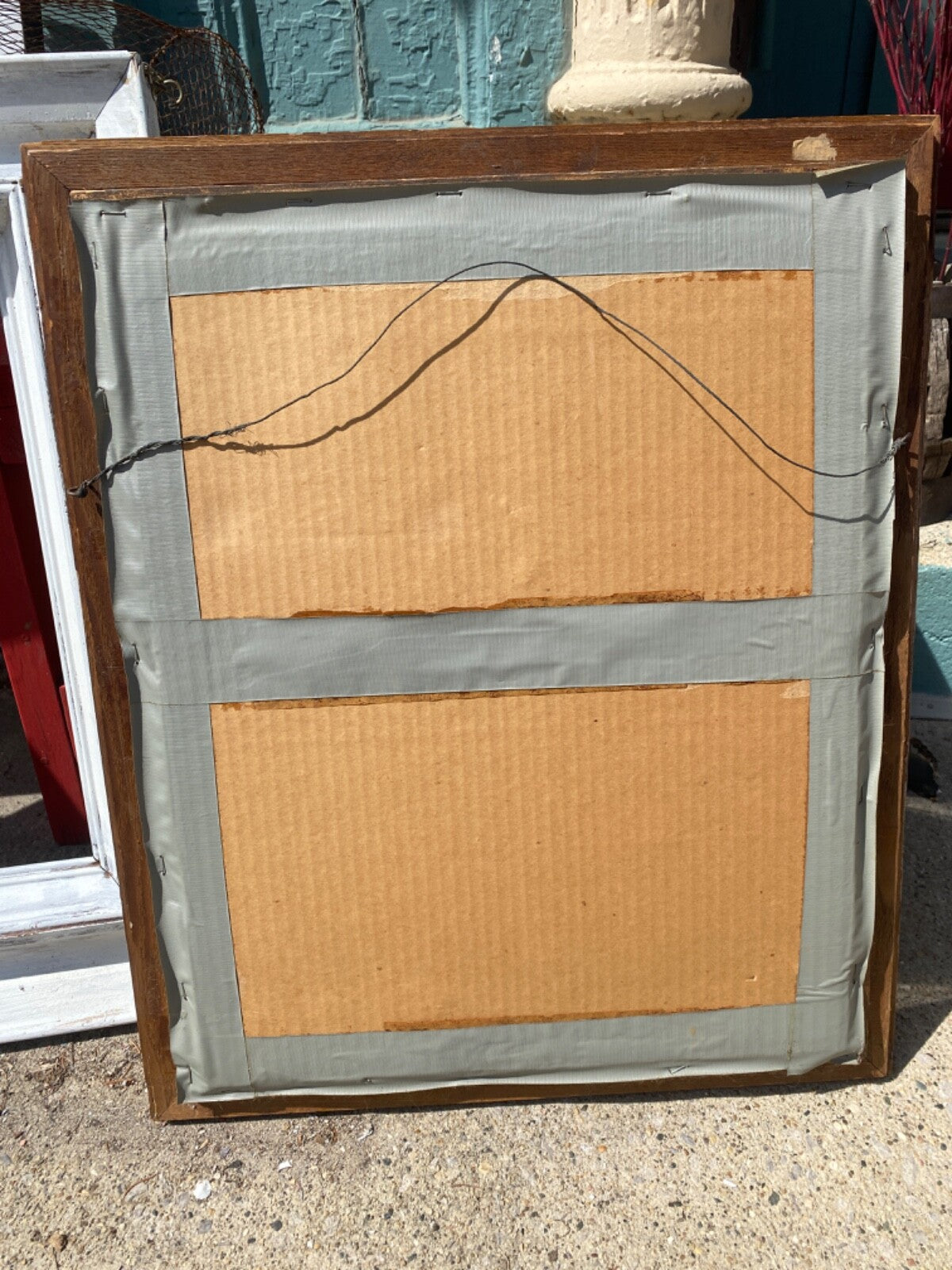 PIERRE DE CONINCK  "The Strawberry Girl" Signed  24 X 20" Wood Frame