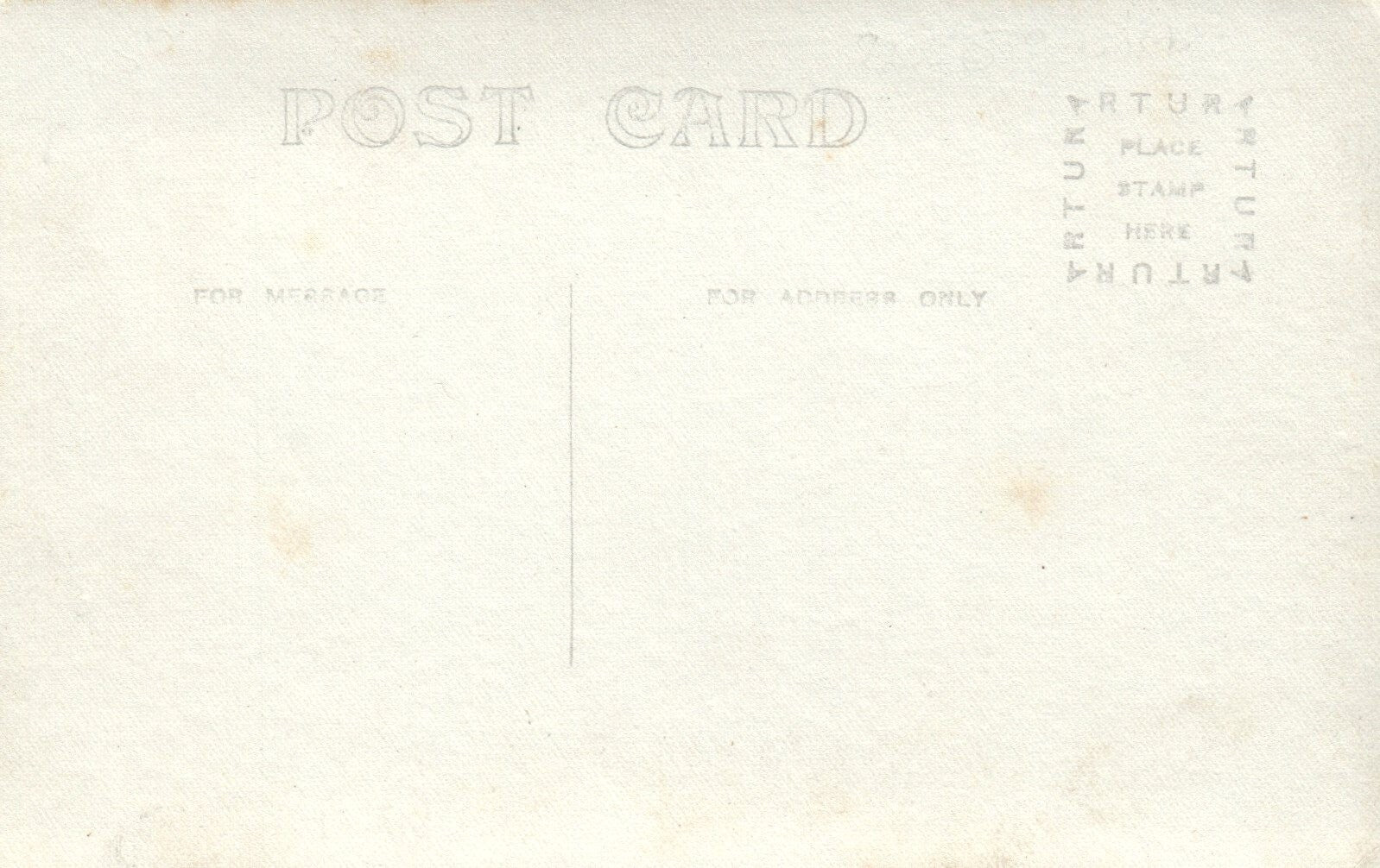 Real Photo Two Young Children Playing with an Old Toy Pedal Car Postcard