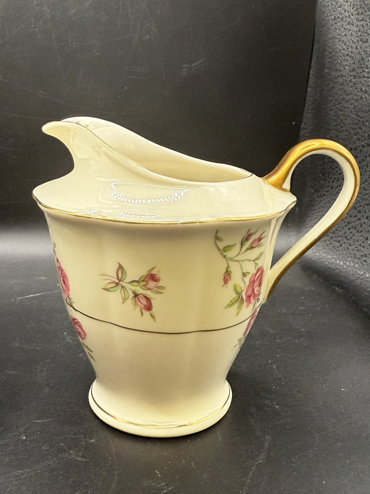 Theodore Haviland Delaware  Pink Roses New York Cream & Sugar