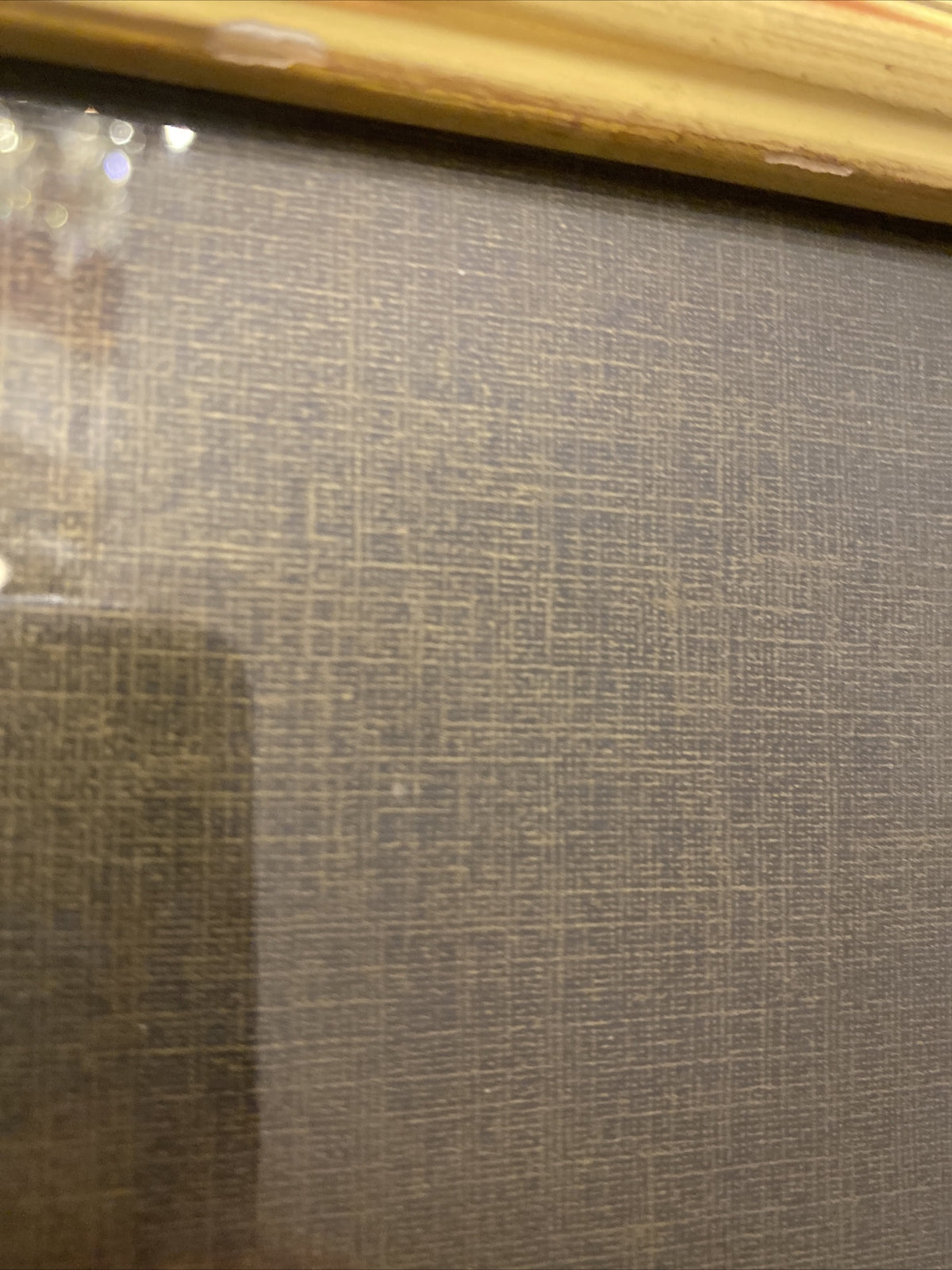 1920's 24" x 18.5"Chinese Gold Framed  & Matted Water color print 2 of 2