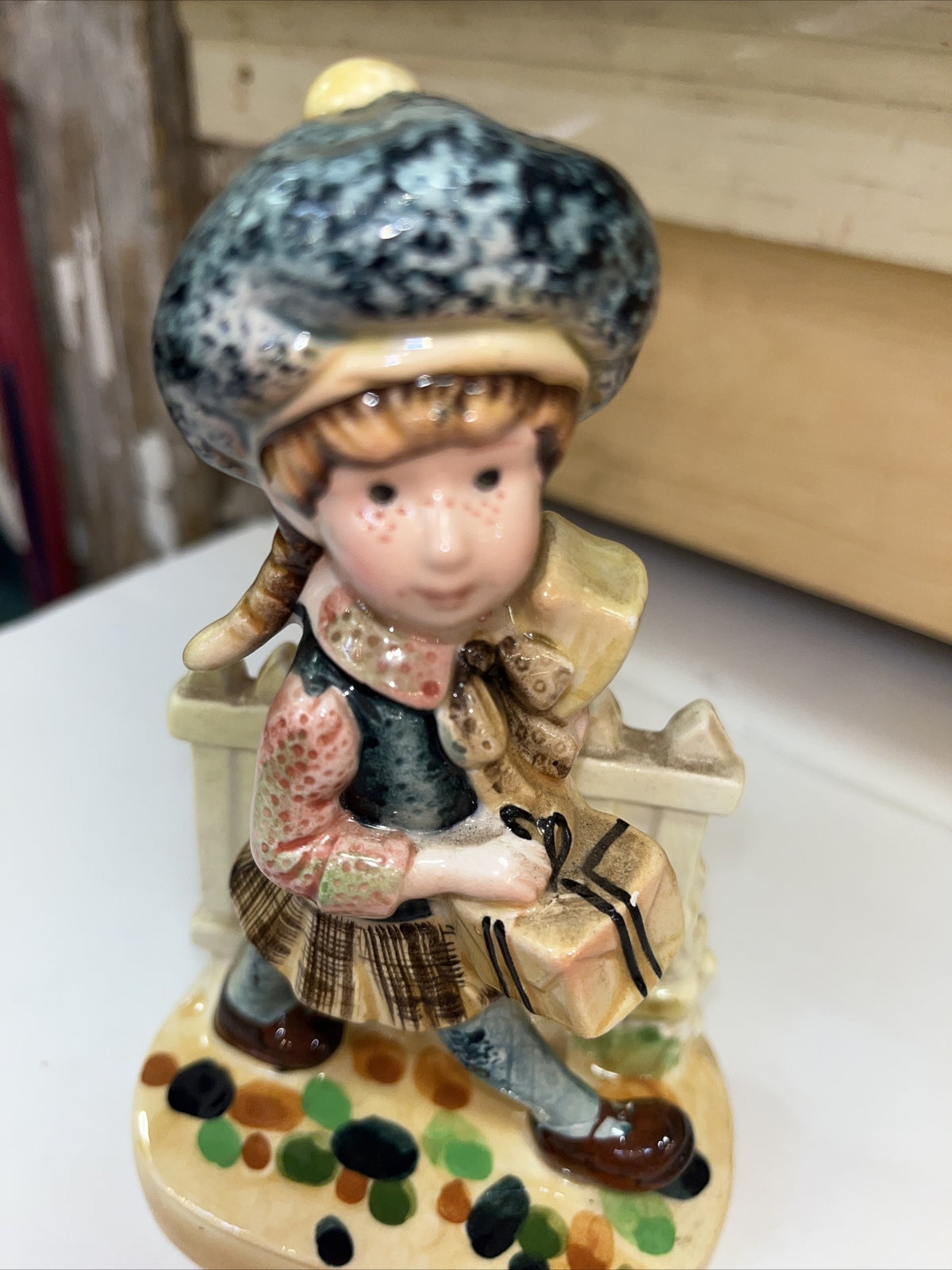 Vintage American Greetings Holly Hobbie Figurine Holly's Little Friends