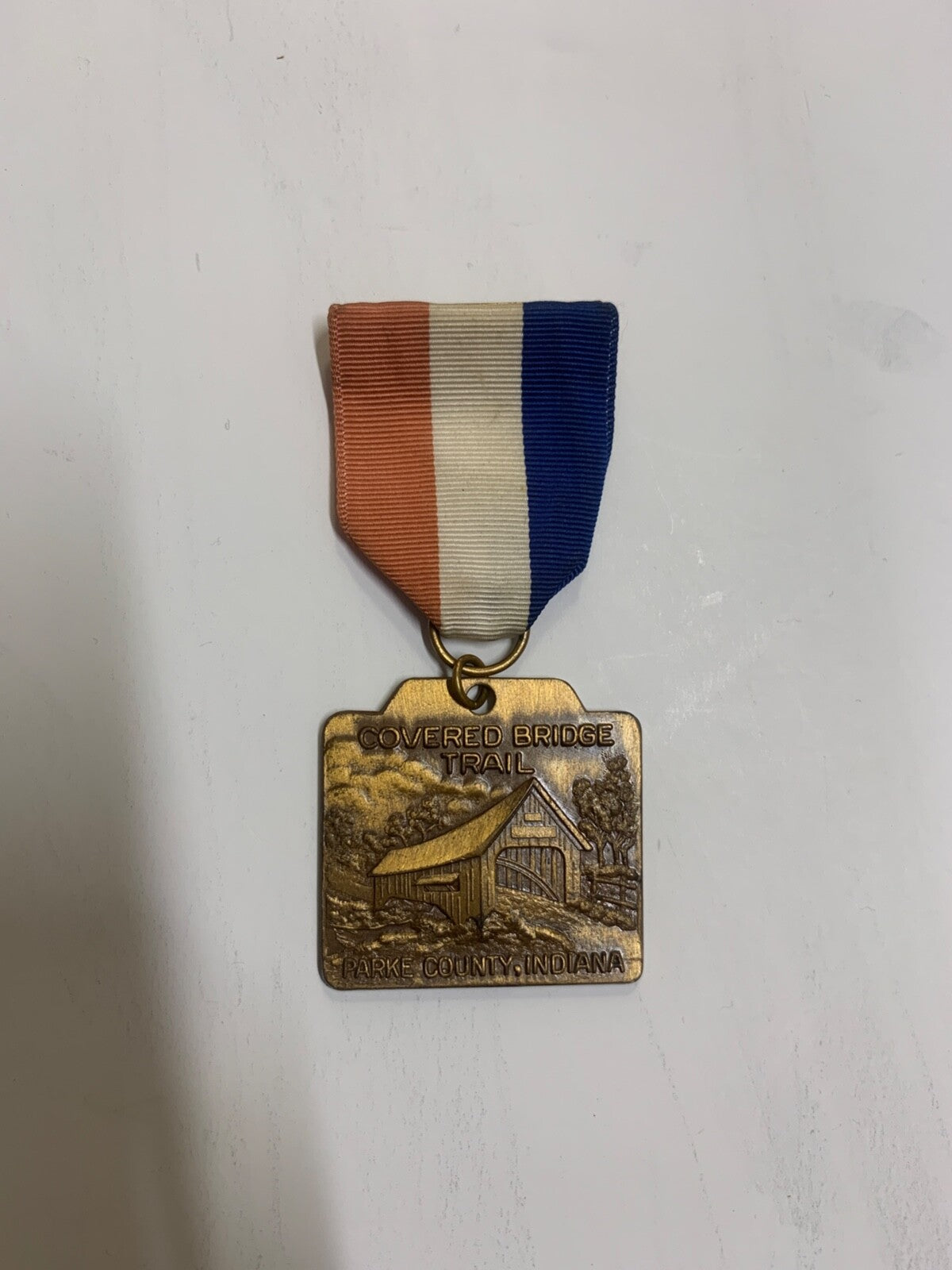 Covered Bridge Trail Parke County Indiana Boy Scouts of America Pin