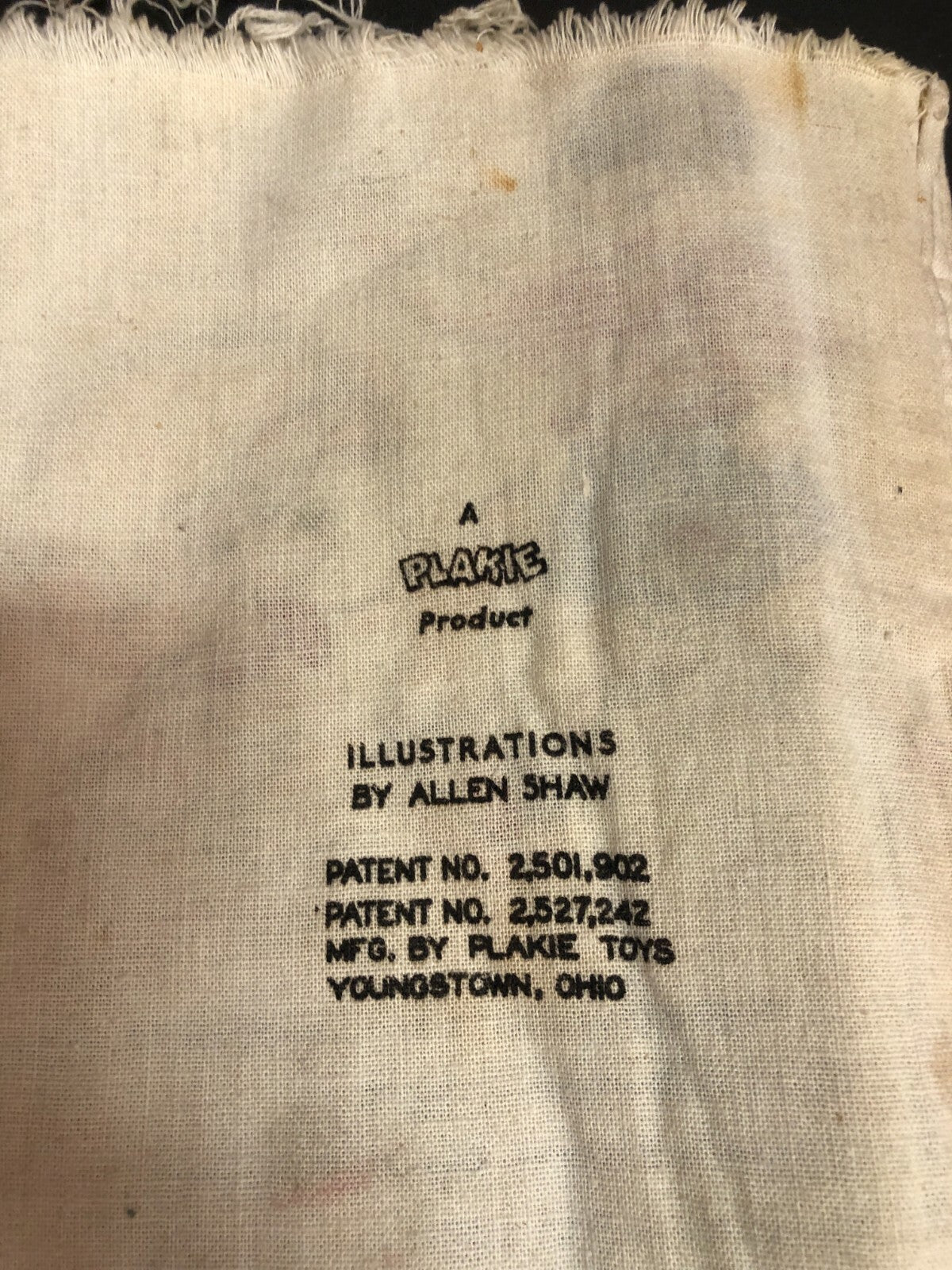 Vintage All By Himself cloth book by Kay Clark Growing Up  Big boy