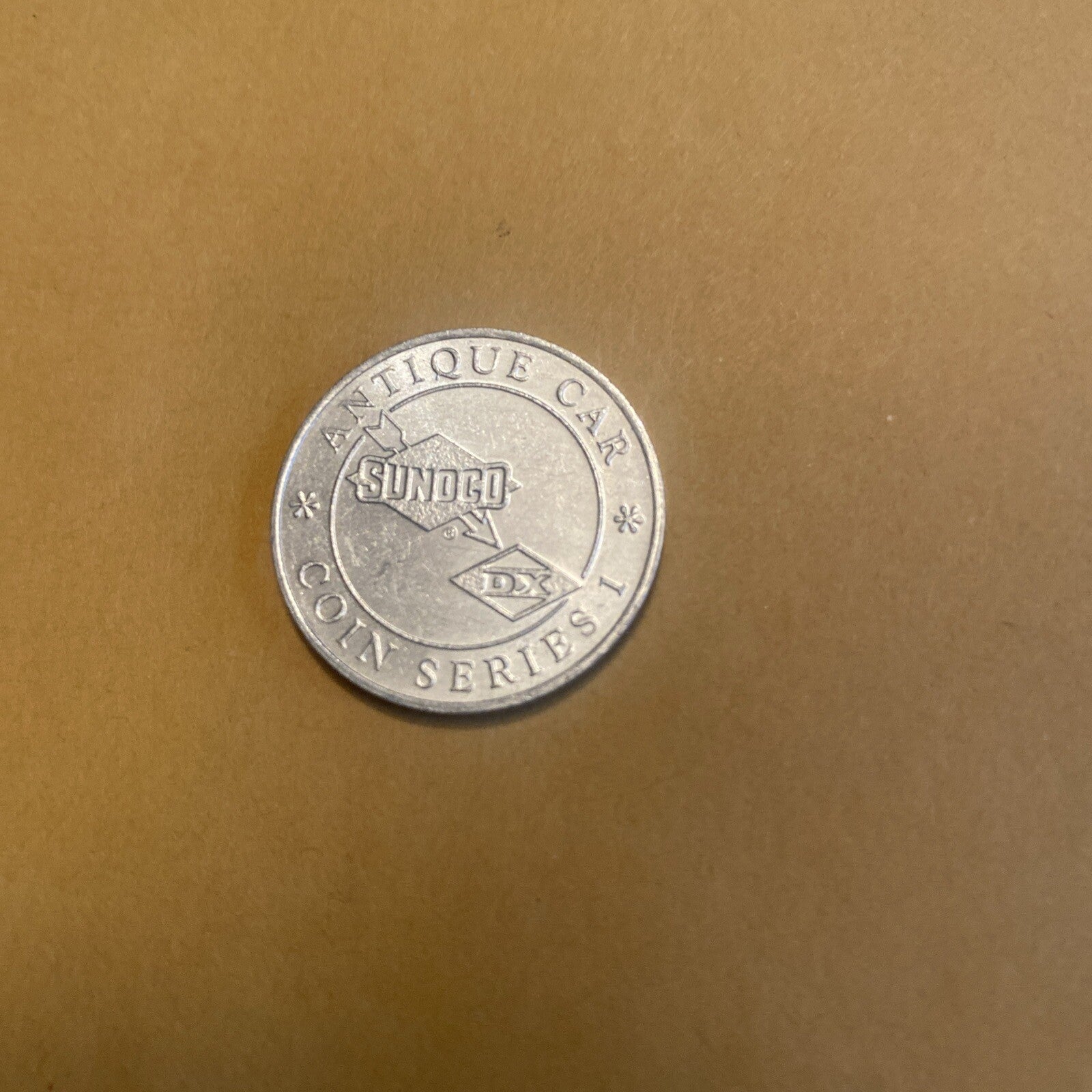 1913 Lozier Light Six Sedan Sunoco Oil Commemorative Token Antique Car Coin