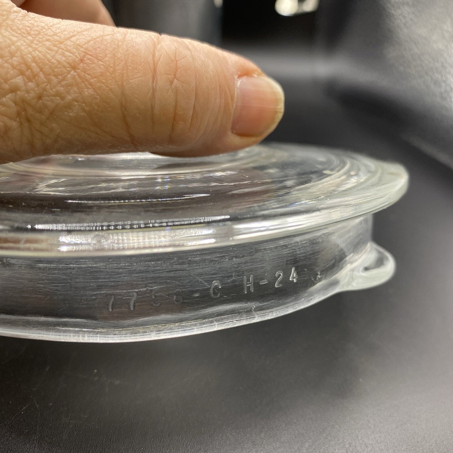 Vintage Pyrex 7756-B Flameware Glass Percolator Coffee POT AND LID ONLY 6 Cup