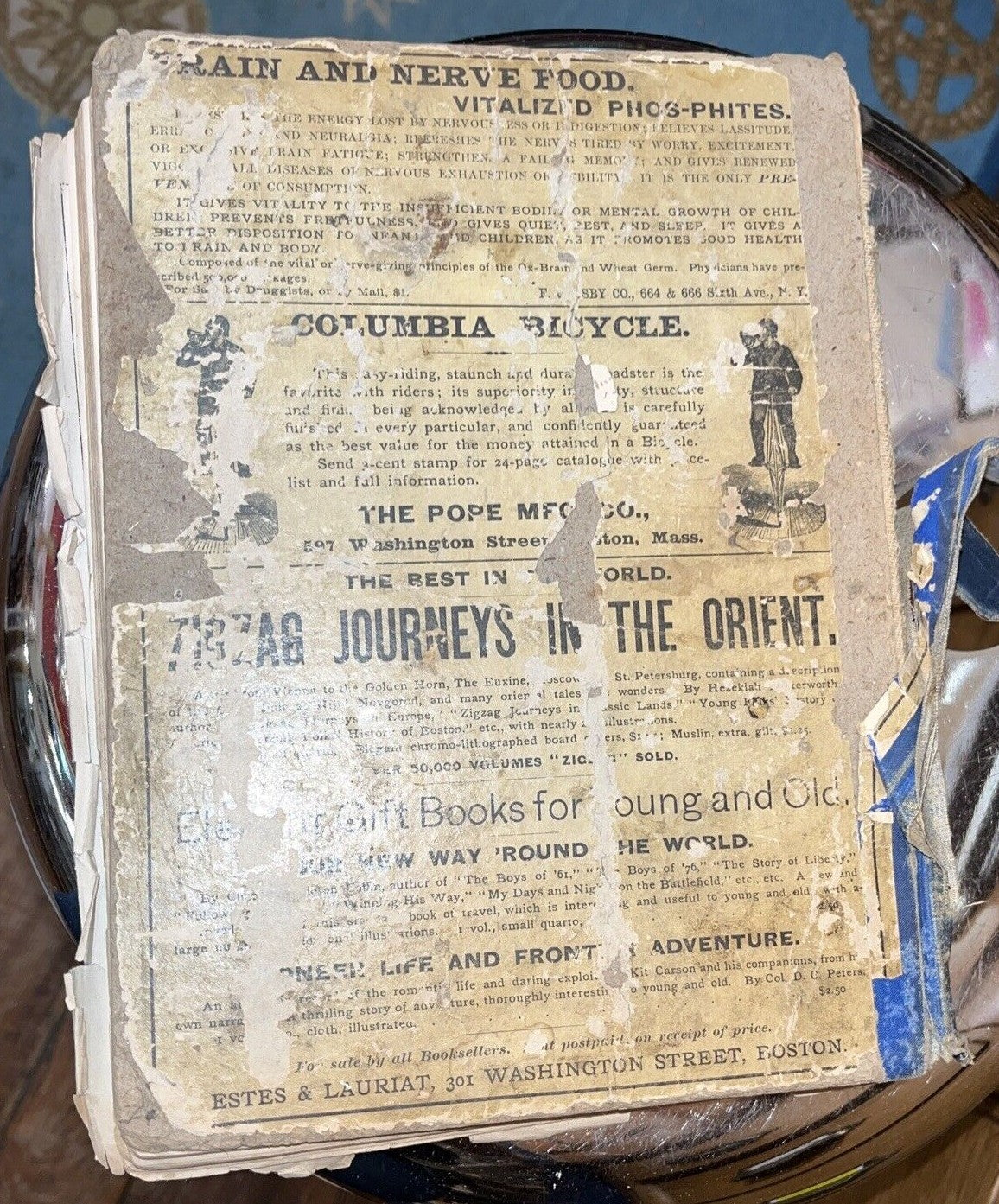 Chatterbox - 1881, Illustrated Children's Story Book - Hardcover 