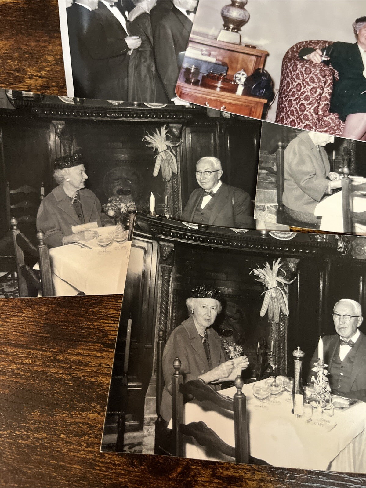 Lot of 12 Old Black & White Photos Vintage Photographs Of The Same People. WHO?