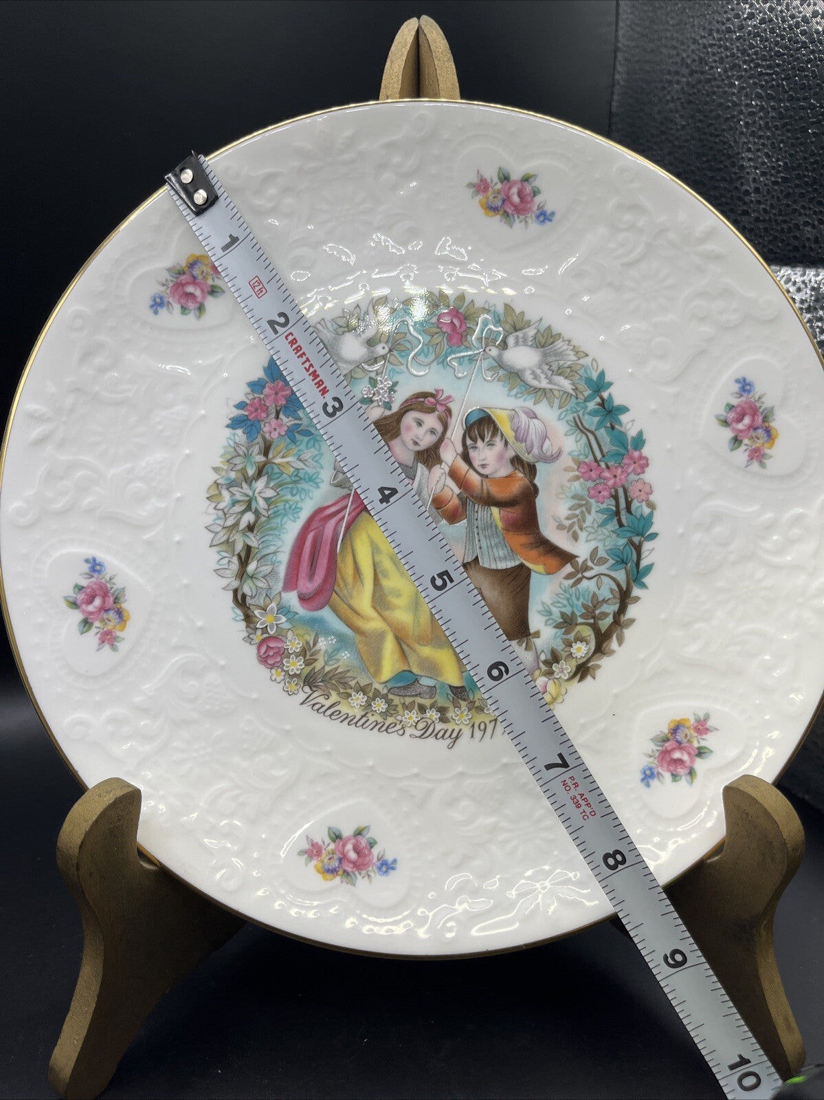 Vintage Royal Doulton “My Valentine” Plate 1979