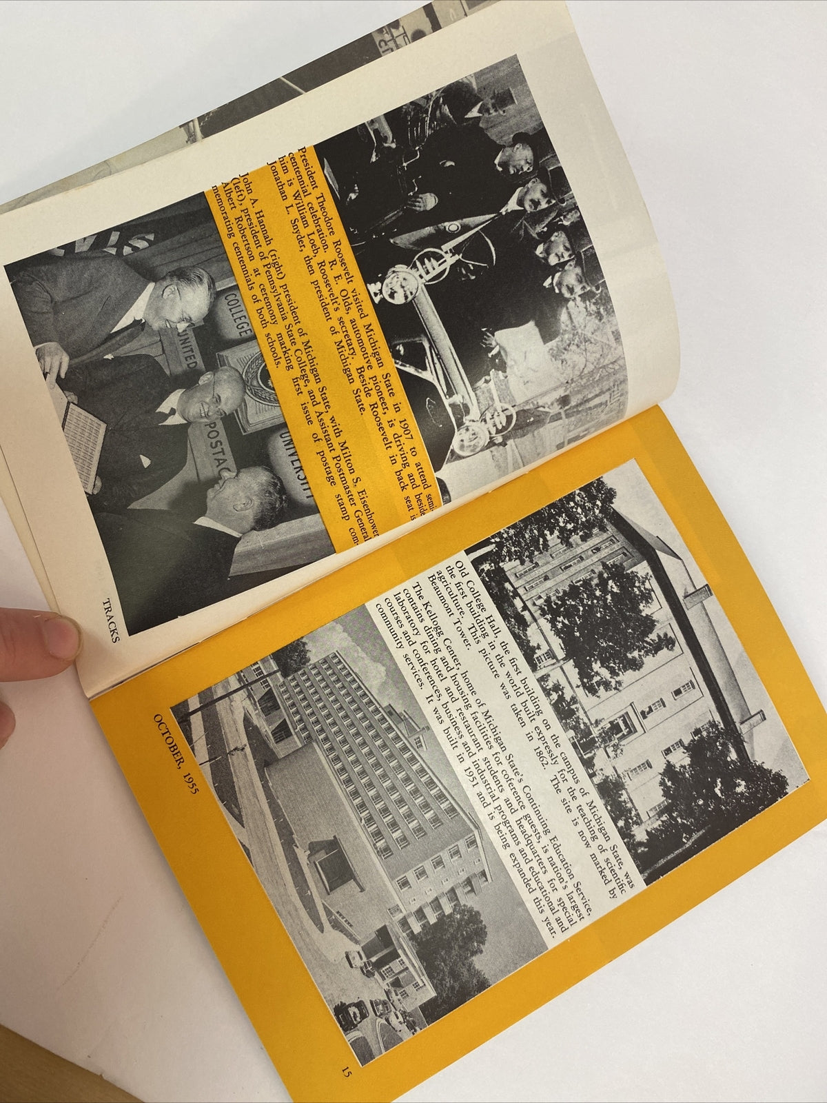 October 1955 TRACKS MAGAZINE CHESAPEAKE & OHIO RAILROAD RR TRAINS  