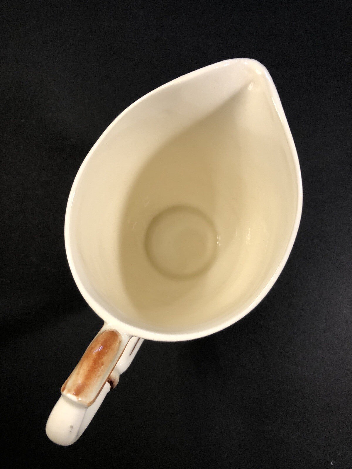 VERNON KILNS of California ARCADIA Pattern Tea Pot (?)  7" tall 1940s - NO LID