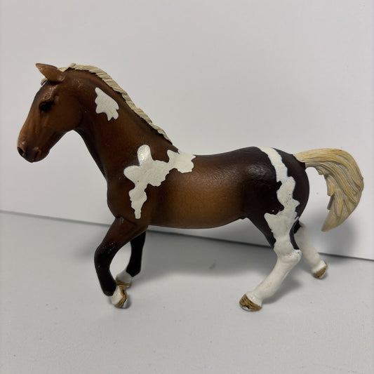 Schleich Paint Stallion Horse Toy 2013 Retired