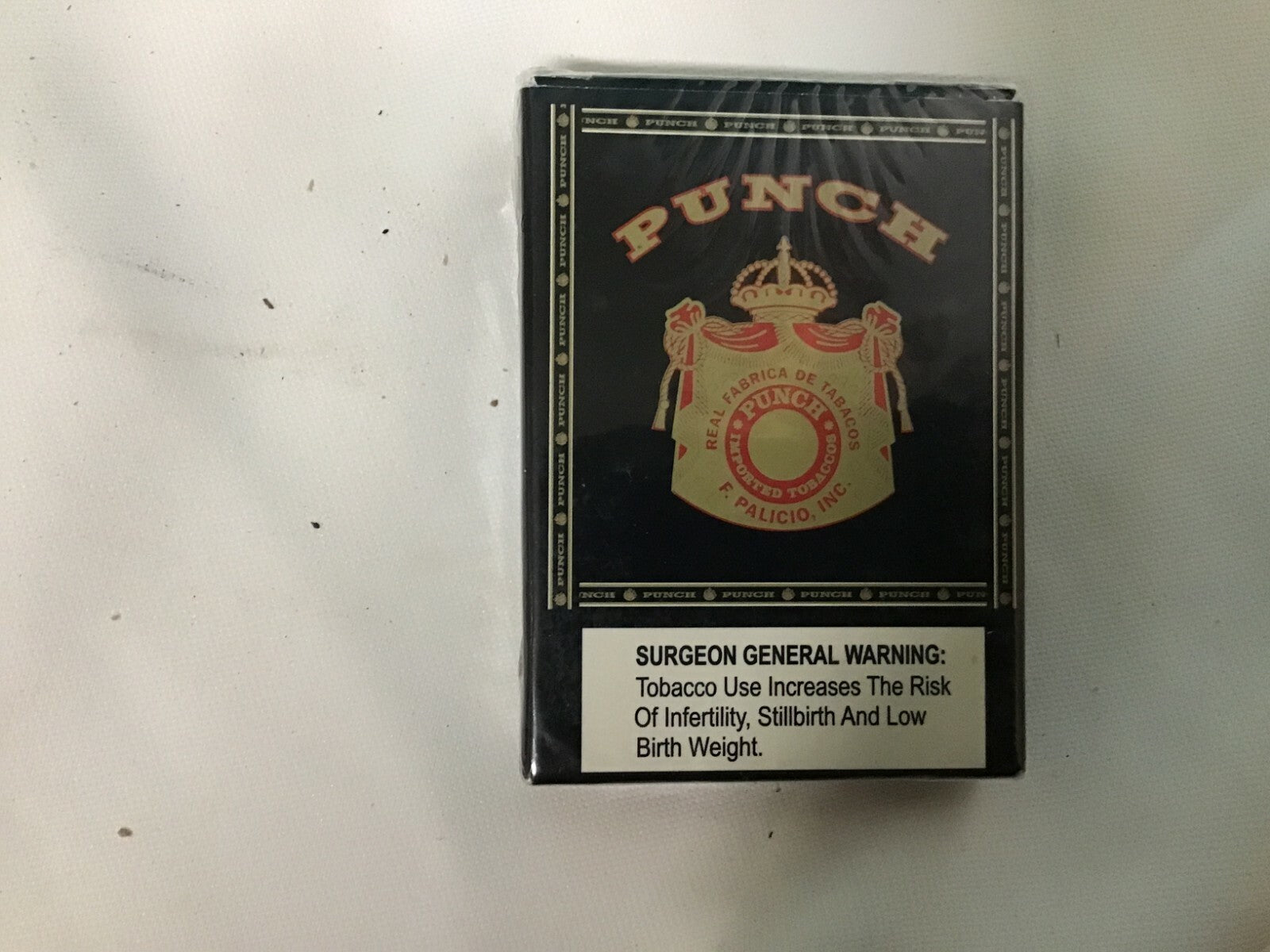 Vintage F Palicio Inc Punch Tobacco Playing Cards