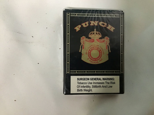 Vintage F Palicio Inc Punch Tobacco Playing Cards