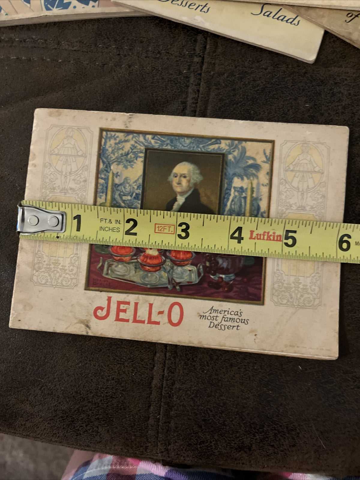 JELL-O AMERICA'S MOST FAMOUS DESSERT, Circa 1922, 18 pages, Great Color! bonus