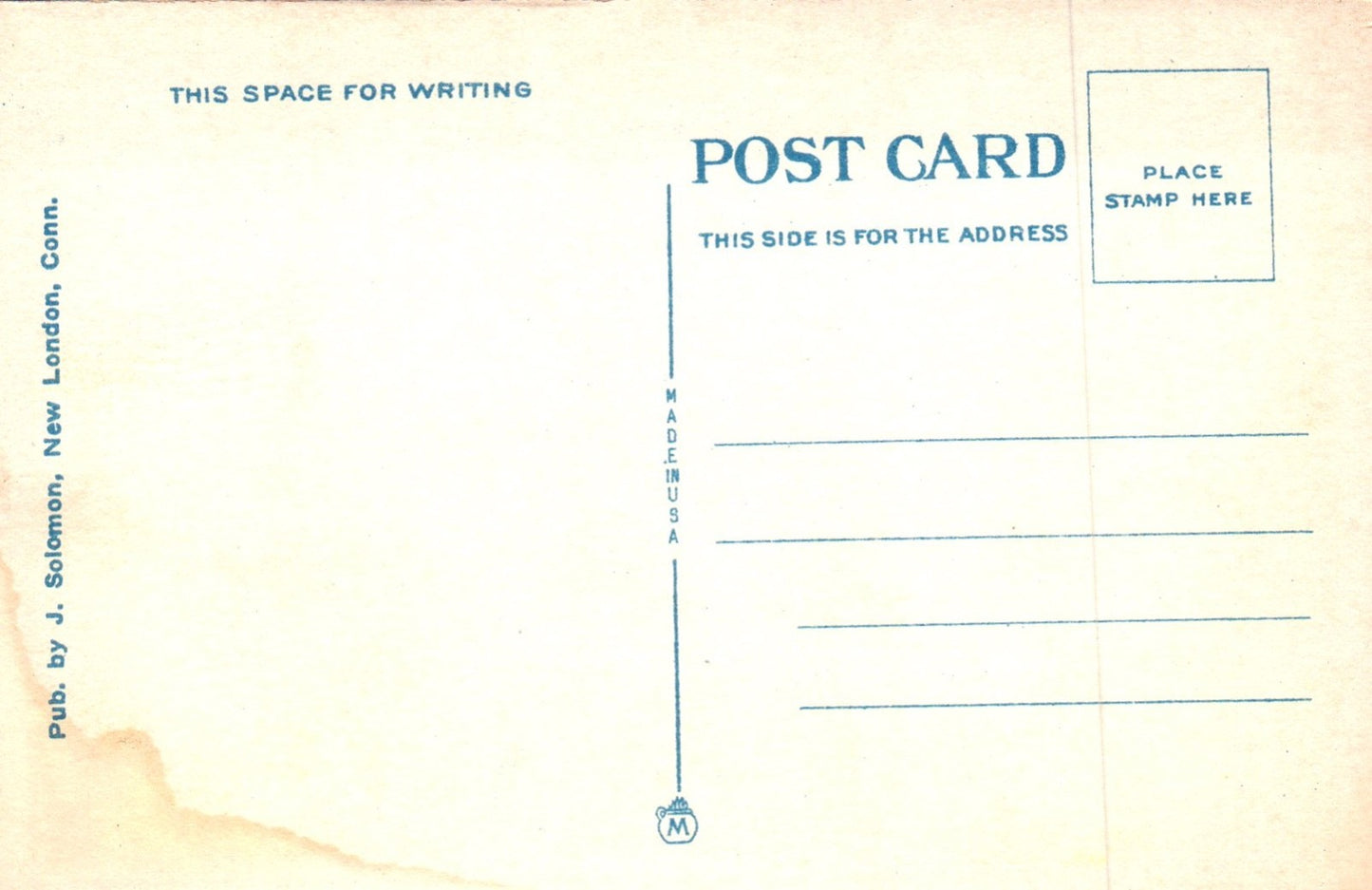 I.O.O.F. Home "Fair View" in Groton CT Connecticut Postcard