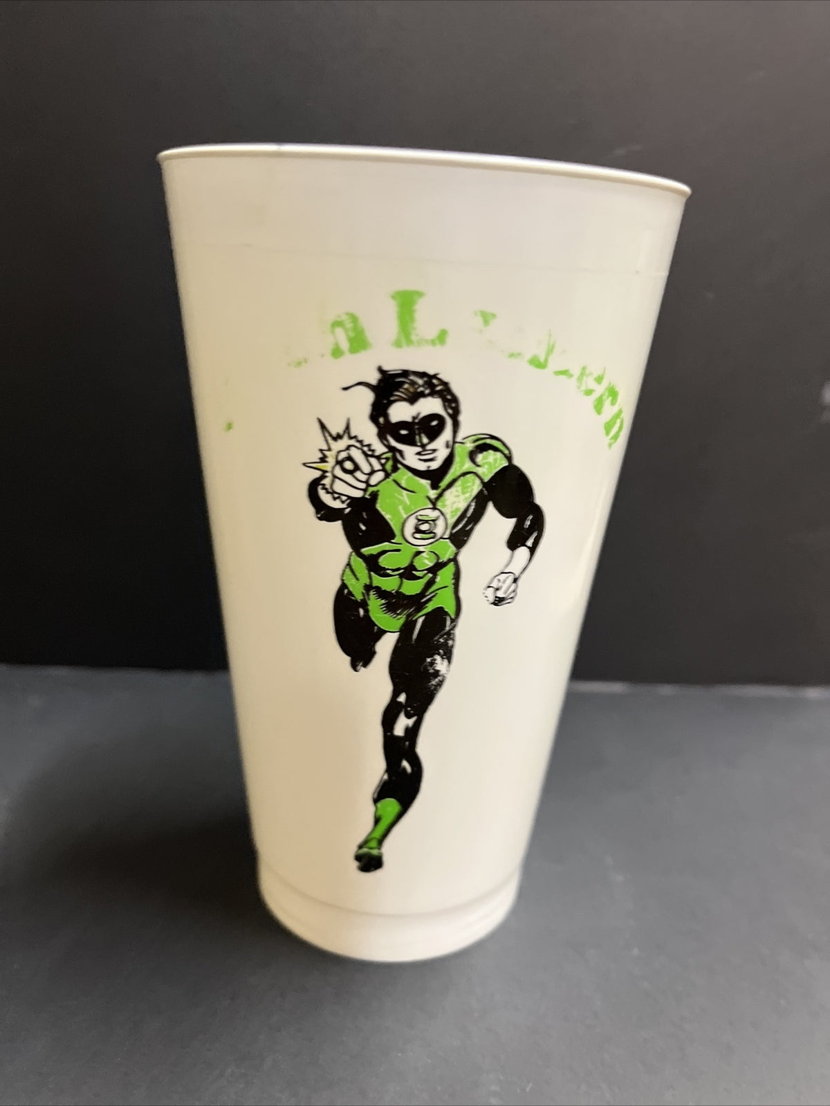 Vintage 1973 7/11 Plastic Slurpee Cup Super Hero "Green Lantern"