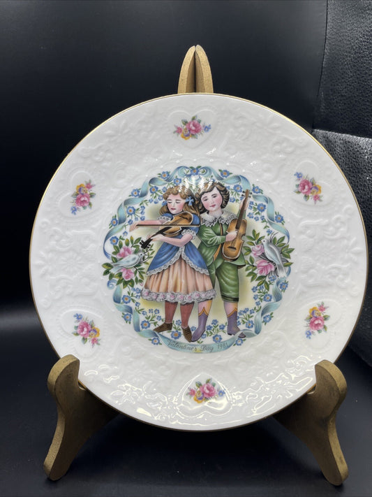 Vintage Royal Doulton “My Valentine” Plate 1981