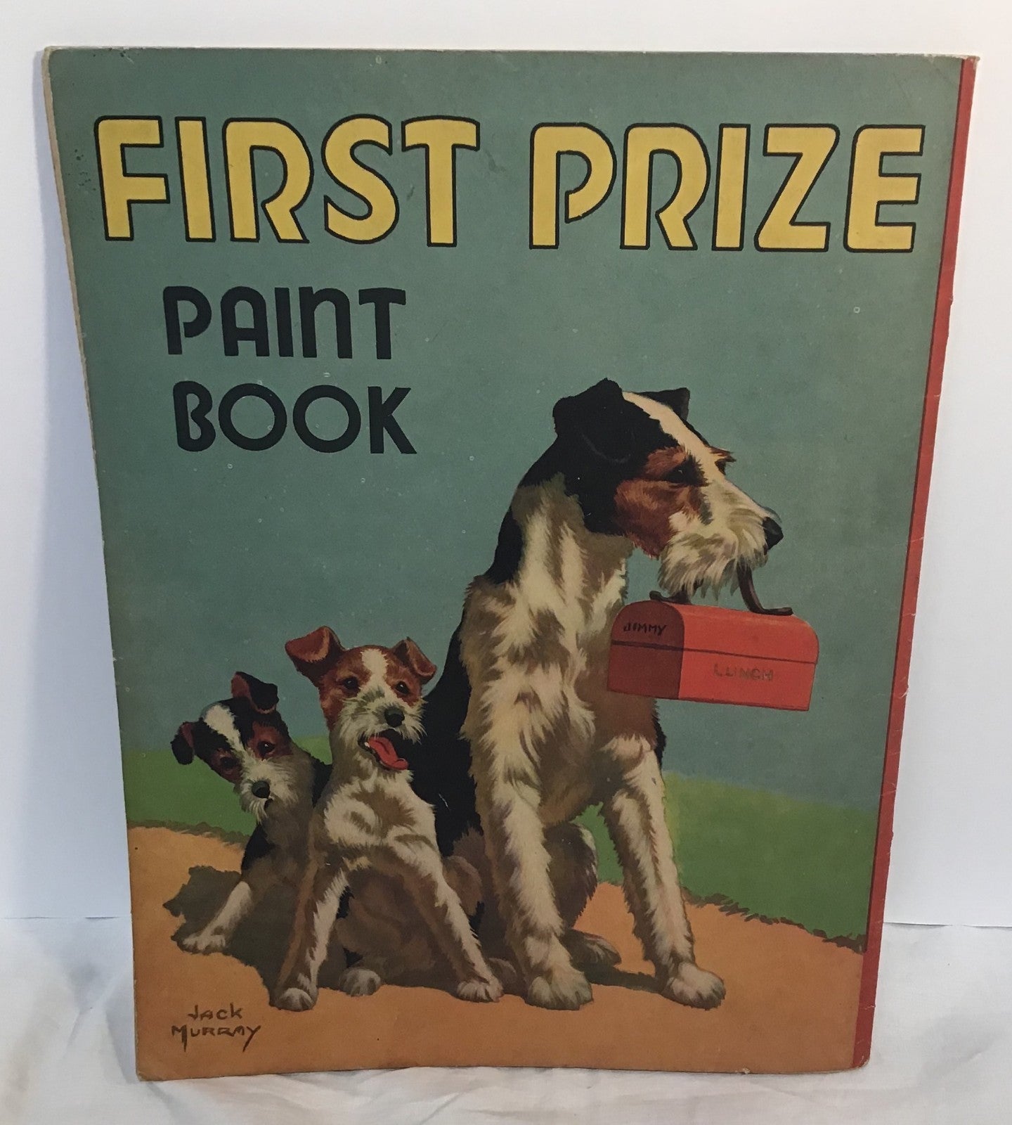 Vintage First Prize Paint Book Jack Murray 202 