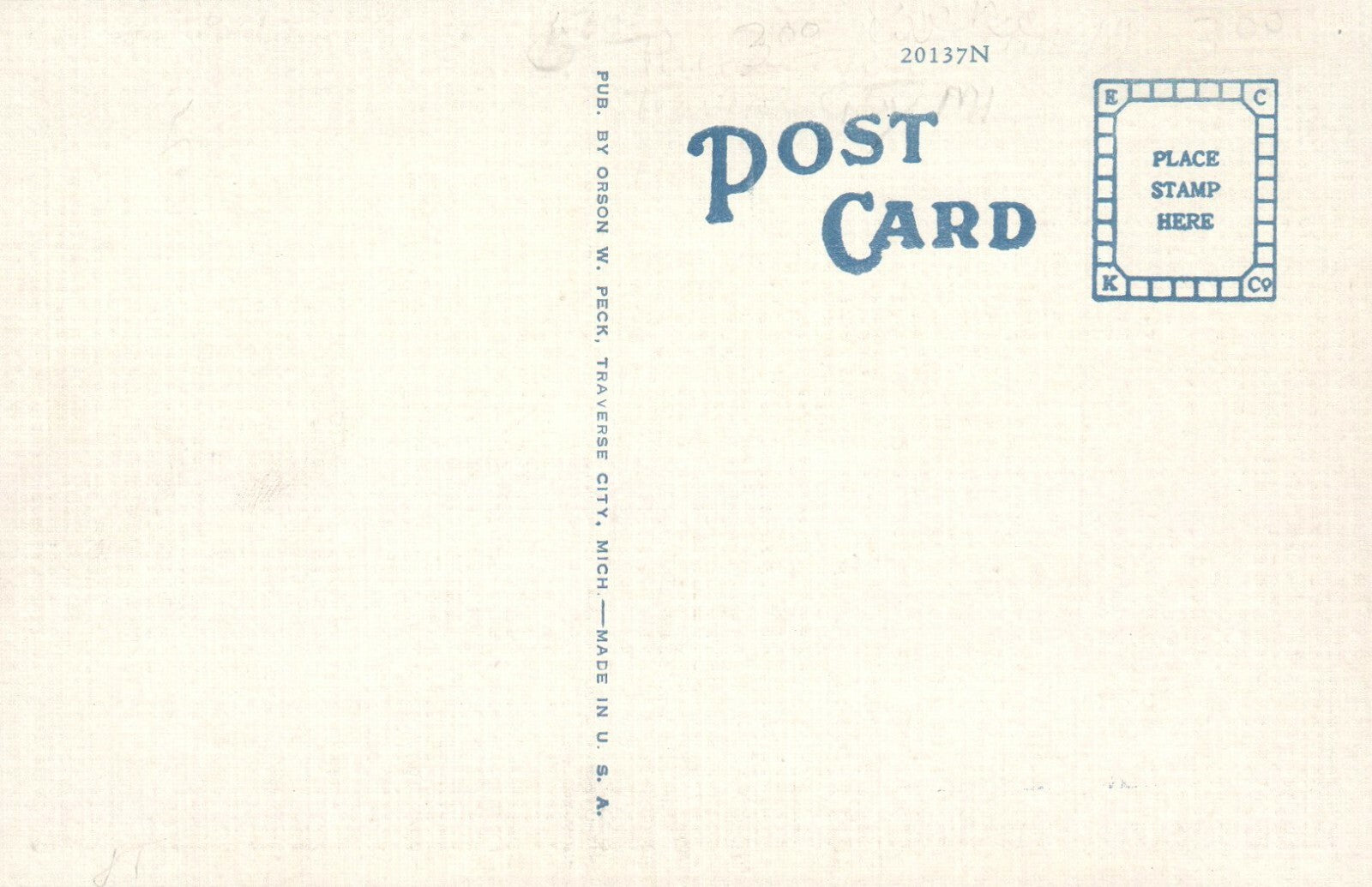 One of the Gorgeous Floats in the National Cherry Festival, Traverse MI Postcard