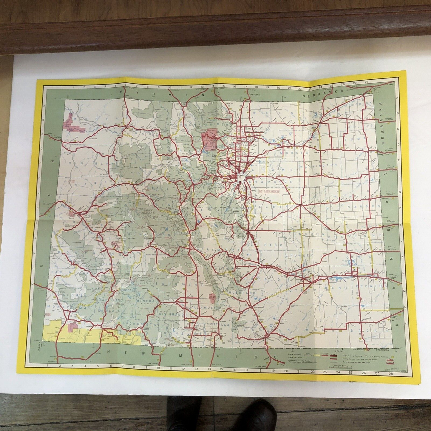 2 Colorado CO Tourist Guides Map Booklets Union Pacific Railroad & Dept of Hwy