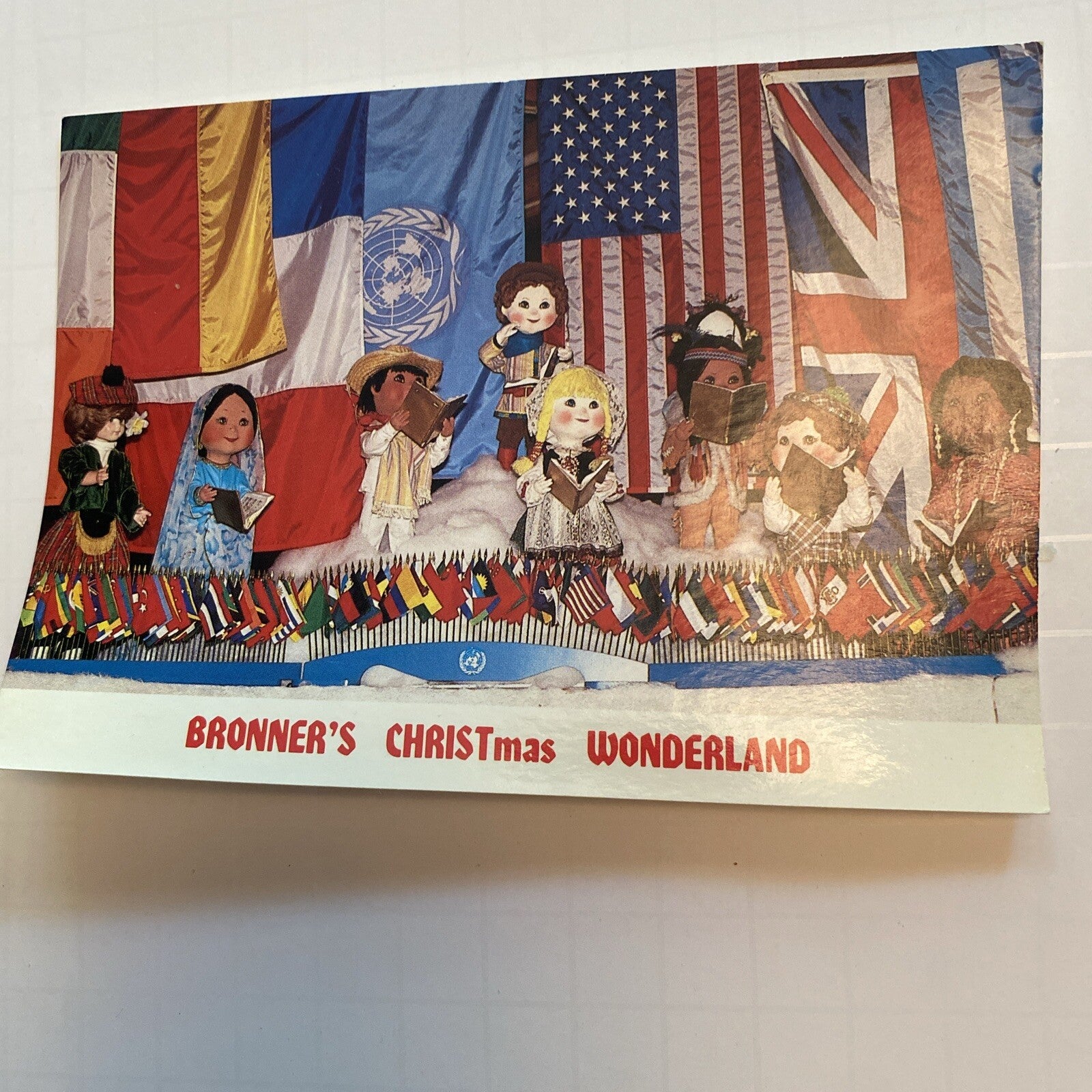 Frankenmuth Bronners CHRISTmas Wonderland Mich Michigan MI Postcard Countries