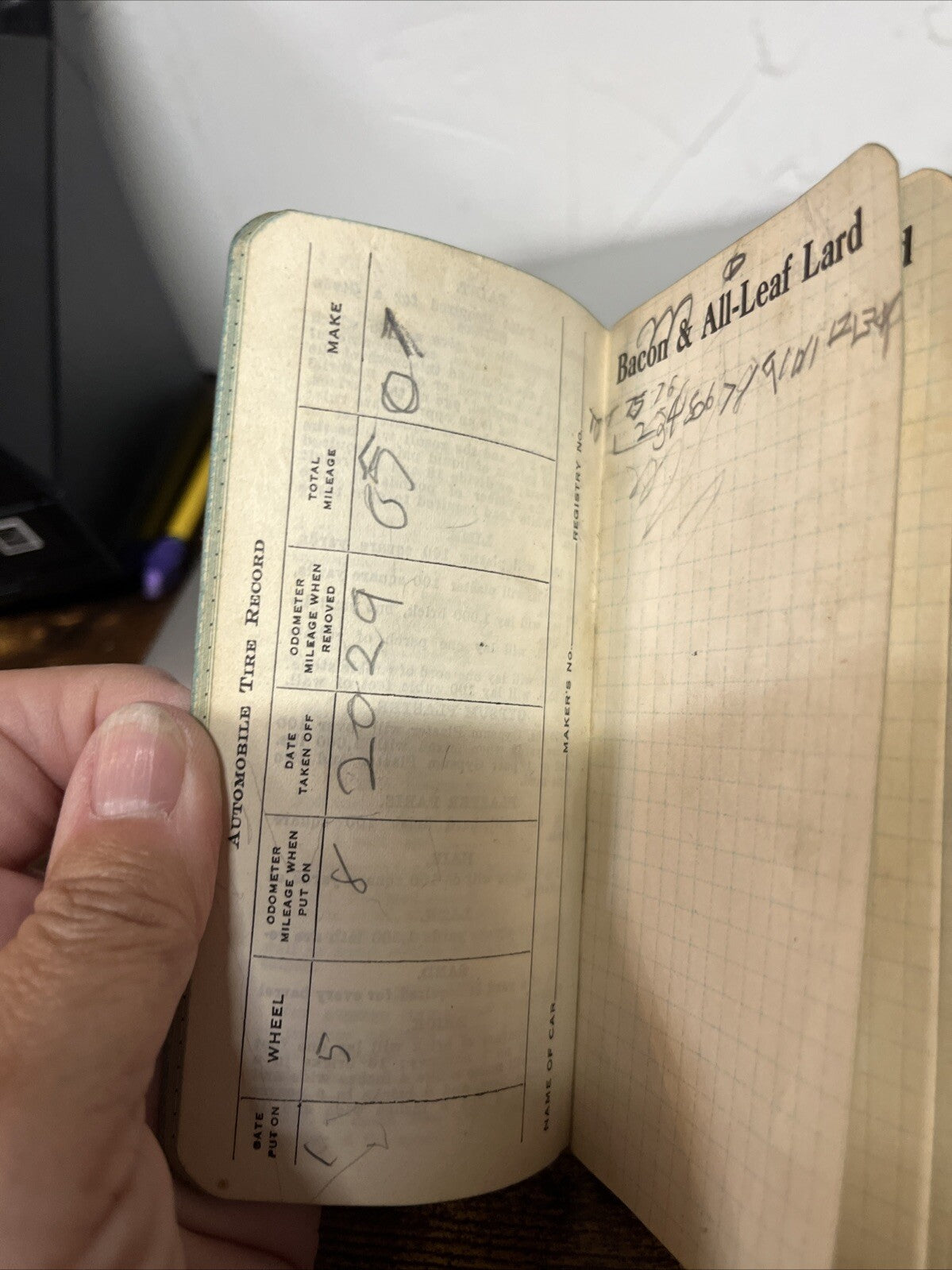 1920 Peacock Booklet Tablet