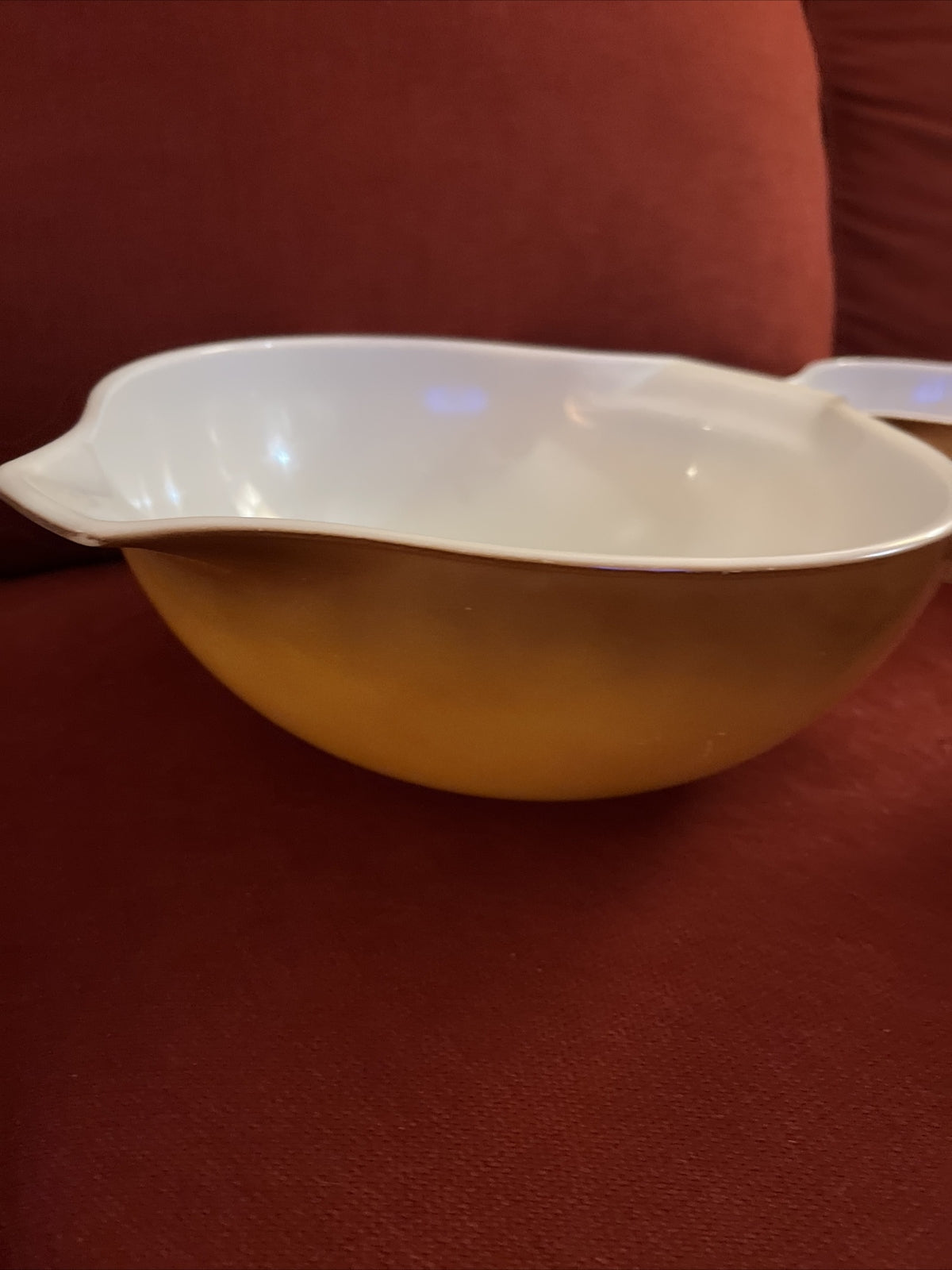 Pyrex Nesting Cinderella Mixing Bowls Old Orchard Set of (4) 441 442 443 444