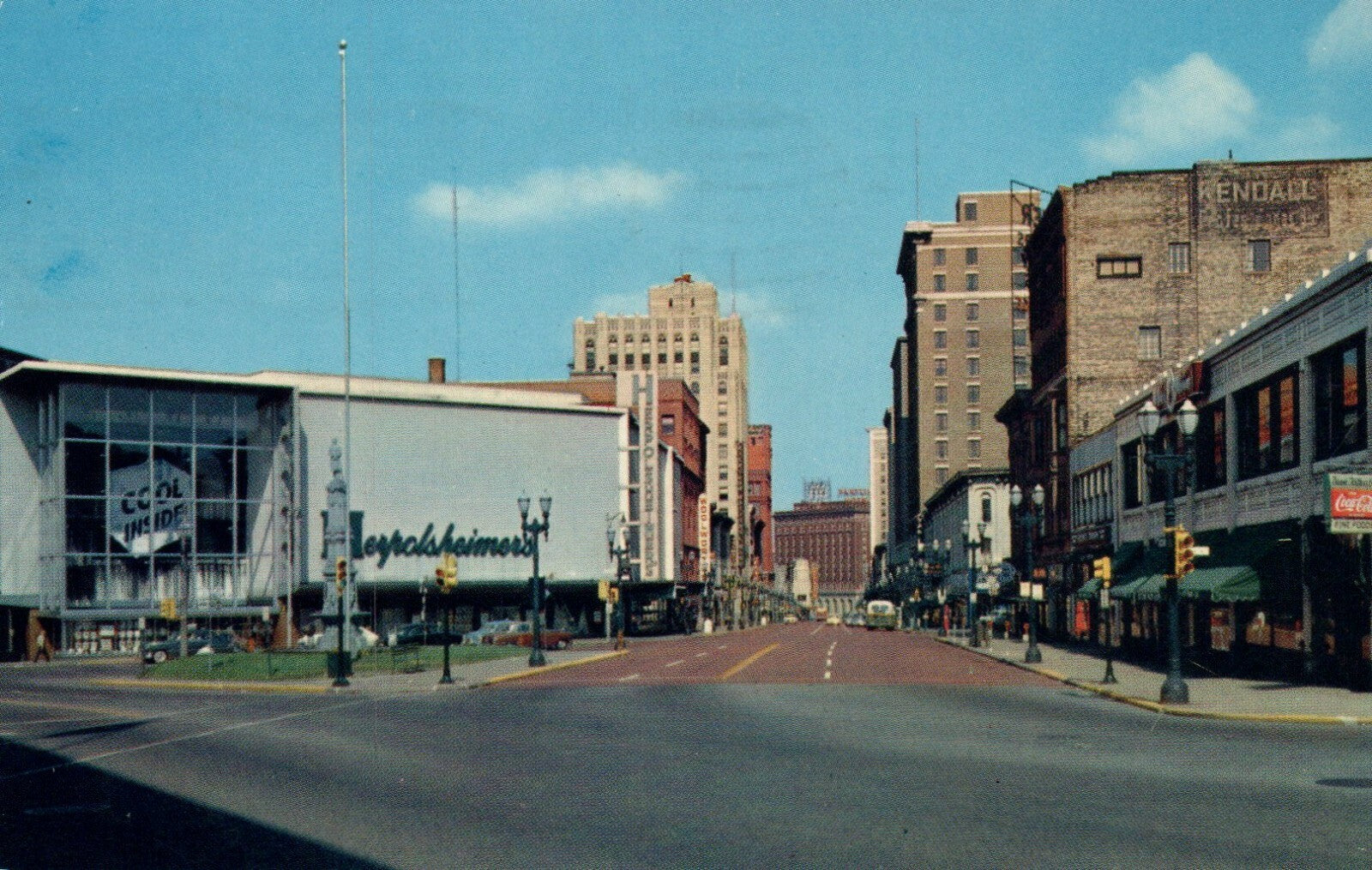 Monroe Avenue, Grand Rapids, Michigan MI Postcard