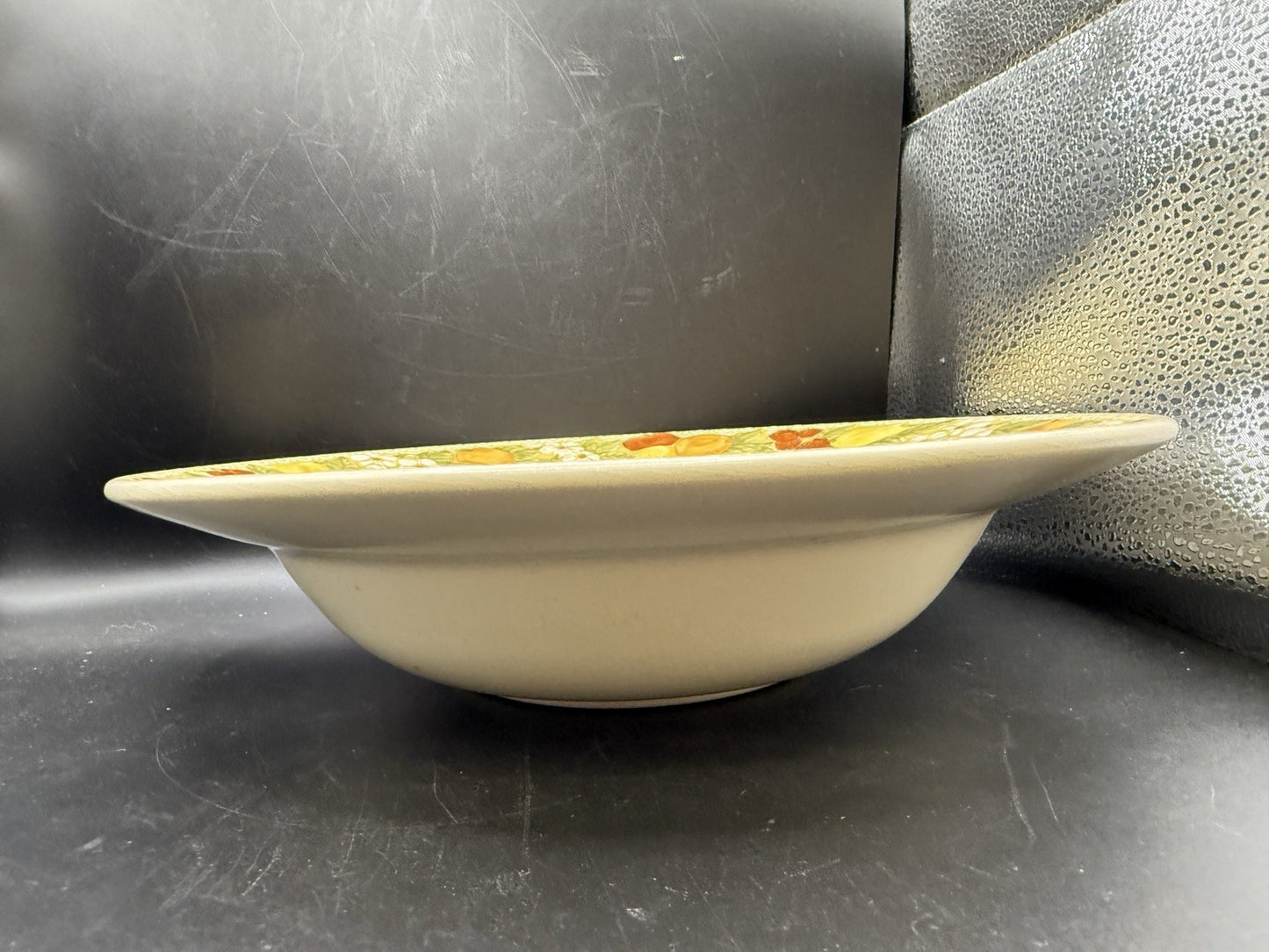 Vintage Della Robbia By Metlox Poppytrail Vernon Ware Serving Bowl