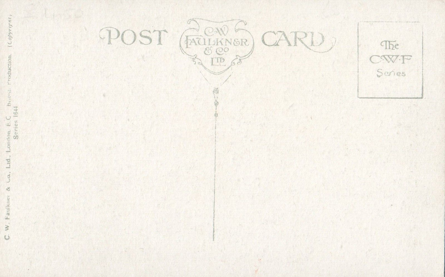 Artist Card Medieval Boy Dresses in Orange Children Postcard