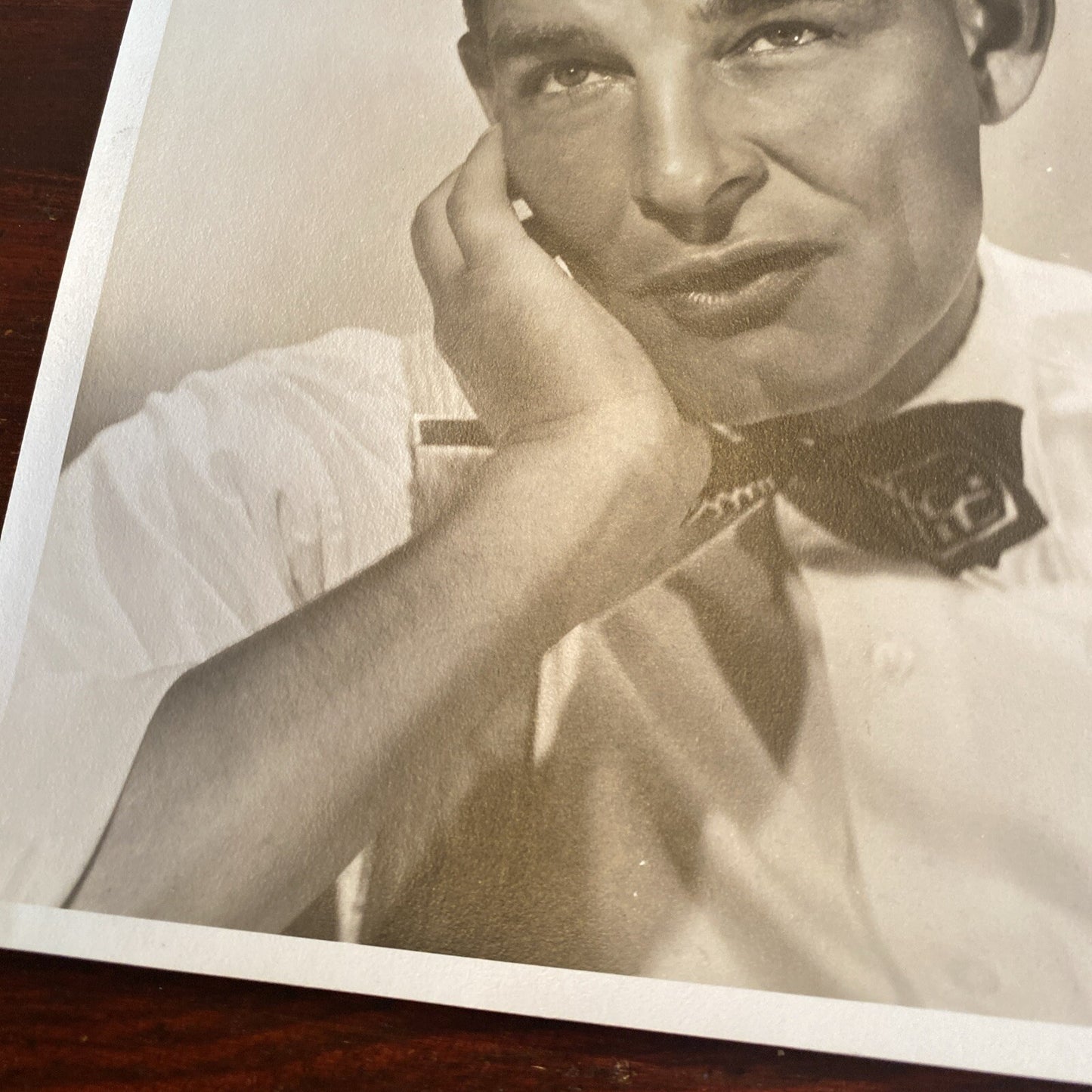 Hollywood Movie TV Star Ed Archie Gardner AUTOGRAPHED INK Real PHOTO 8 x 10 Radi