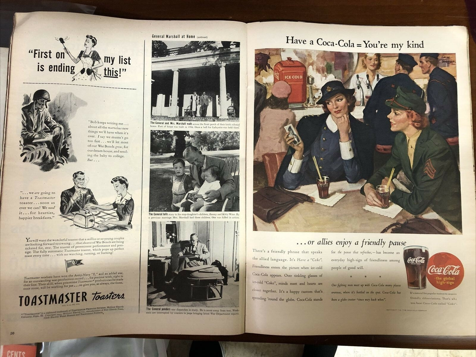 Vintage LIFE Magazine September 18, 1944 WWII DEWEY  GREAT ADS
