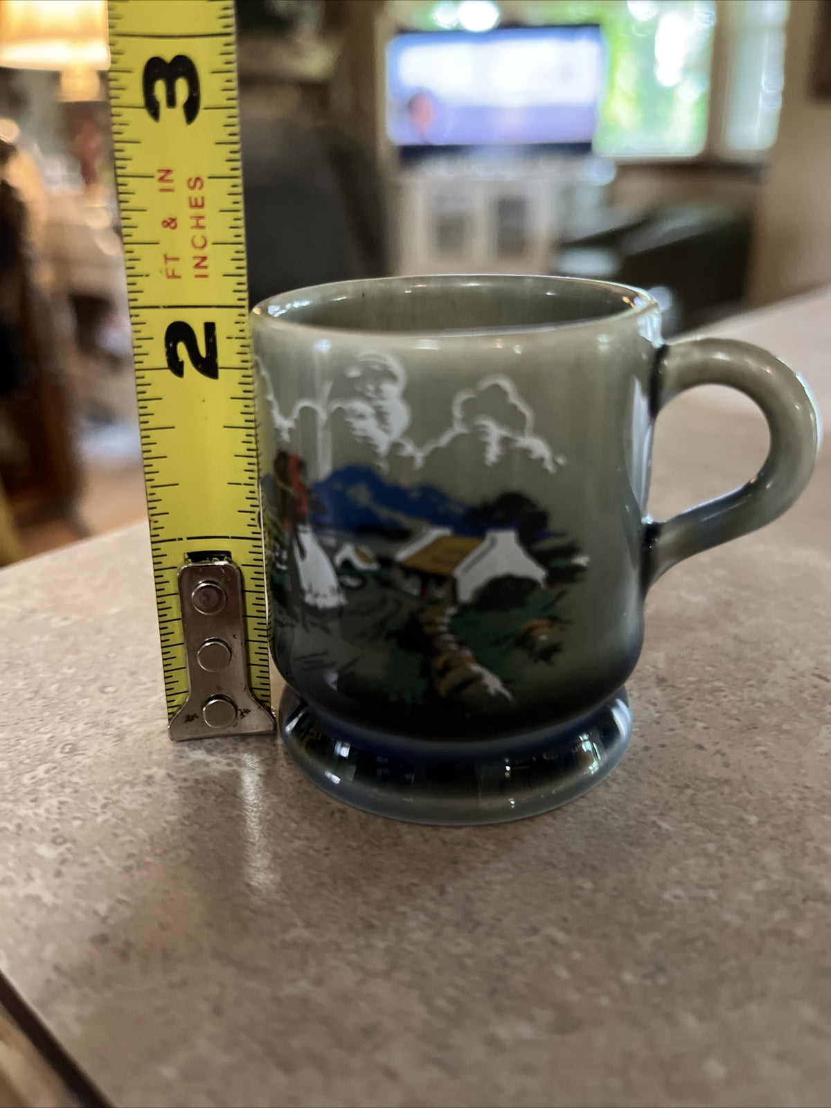 Vintage 1960's Wade Irish Porcelain Cottage Tankard Mug 2”