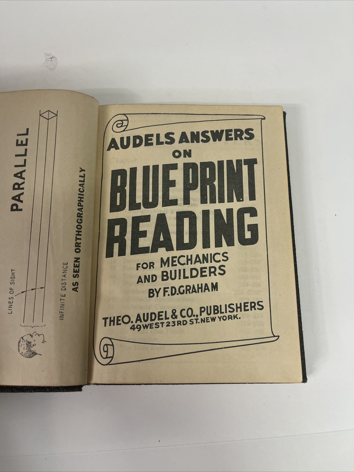 Audels Answers on Blueprint Reading for Mechanics and Builder by F.D. Graham