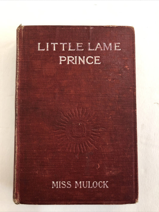 Little Lame Prince book Miss Mulock 1919 Antique