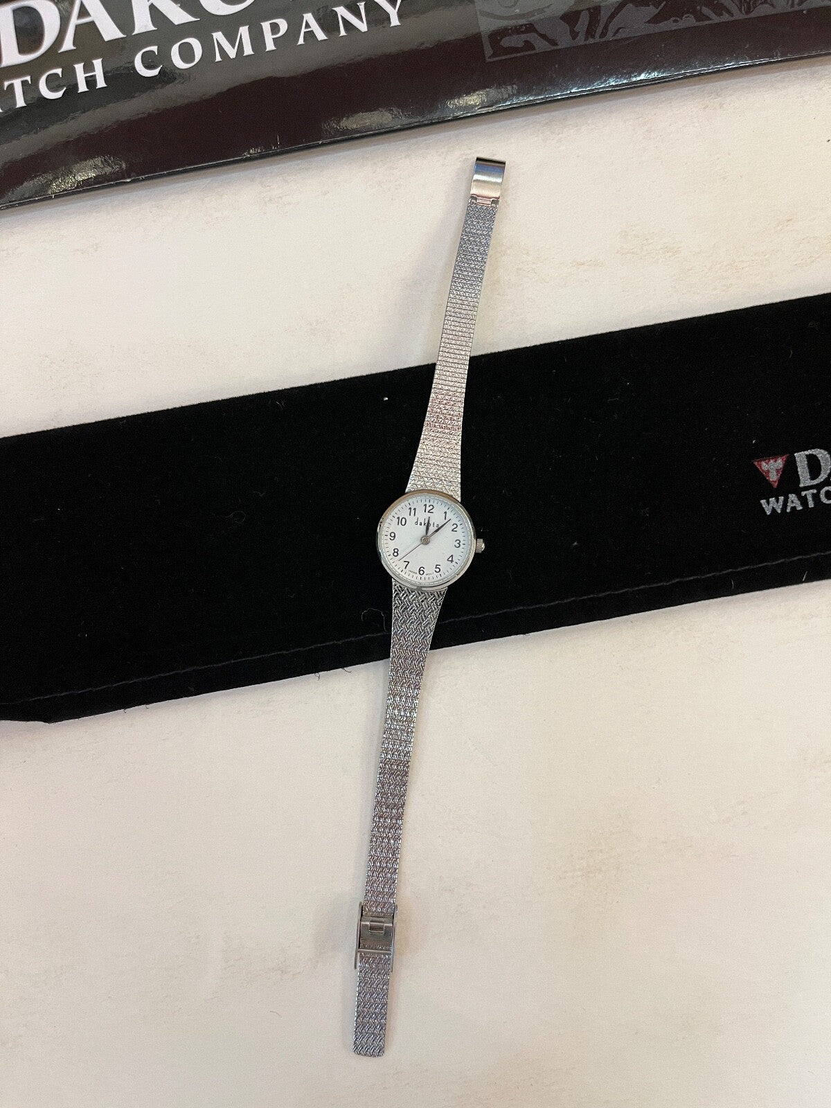 Vintage Dakota Watch Company Stainless Steel Watch 