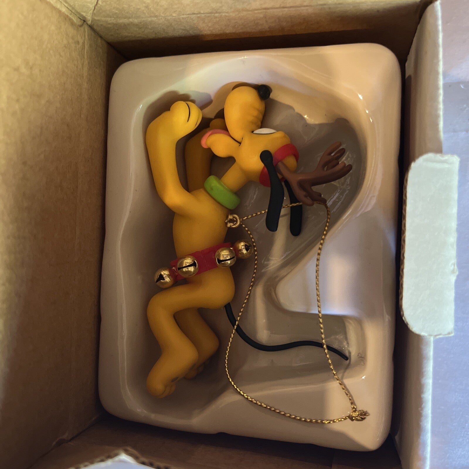 Pluto Disney Character Ornament - Disney Xmas Christmas Ornament New Grolier