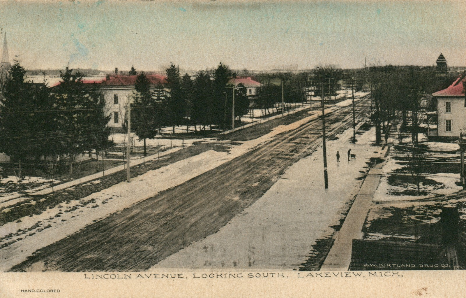 1908 Lincoln Avenue looking South Lakeview Mich Michigan MI 