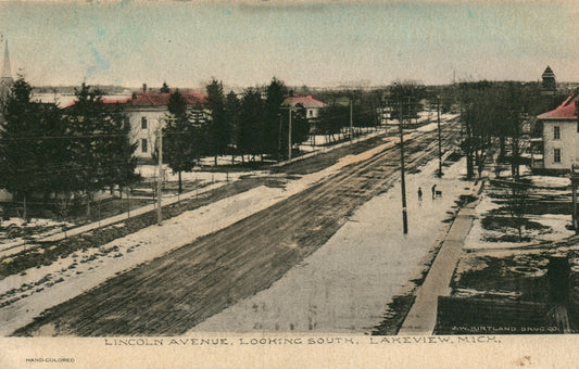 1908 Lincoln Avenue looking South Lakeview Mich Michigan MI 