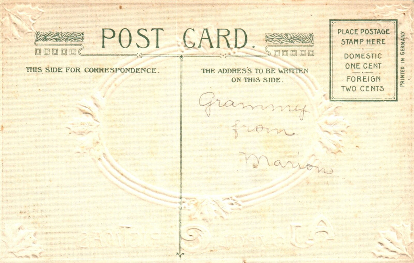 John Winsch A Joyful Christmas Children Feeding & Petting Horse Vintage Postcard