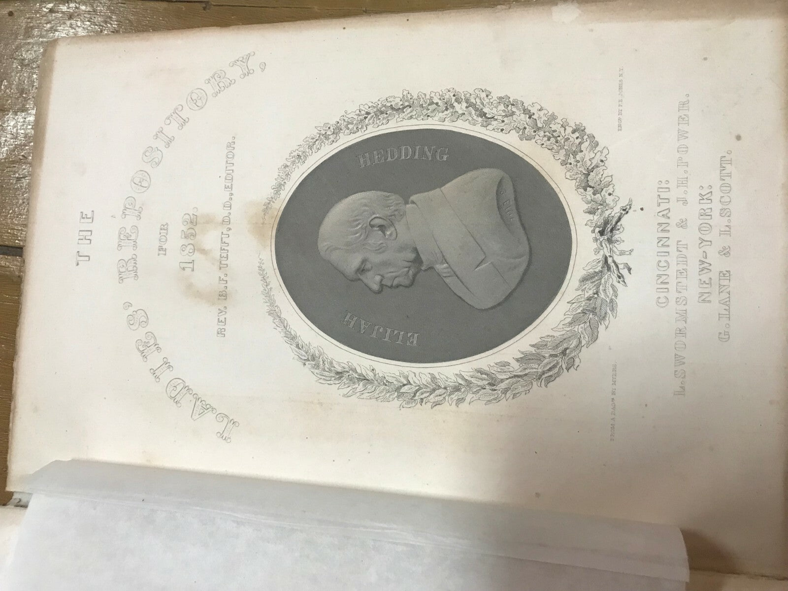 1852 The Ladies' Repository Book