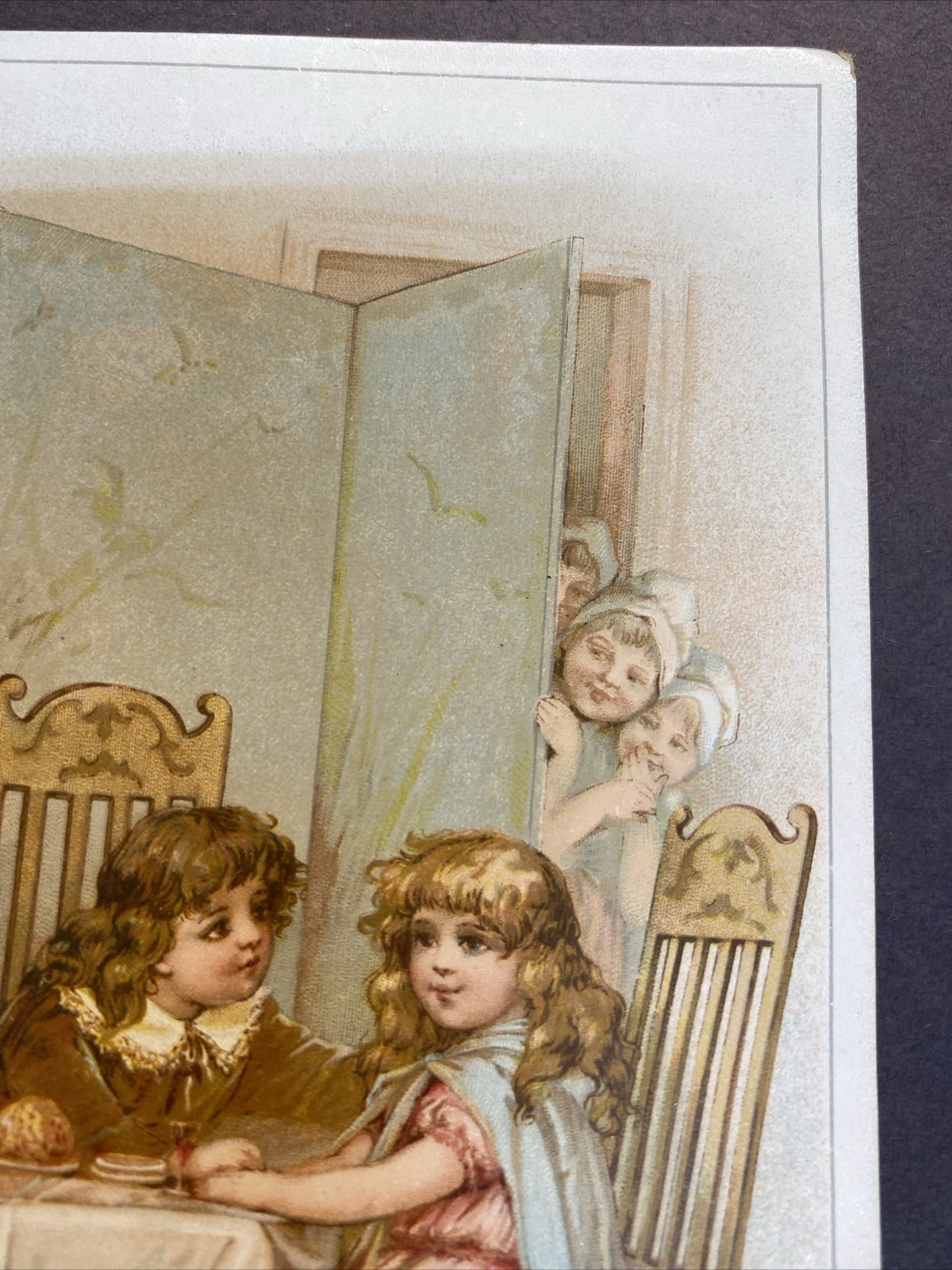 Herpolsheimer's Grand Rapids Michigan MI Advertising Victorian Trade Card Family