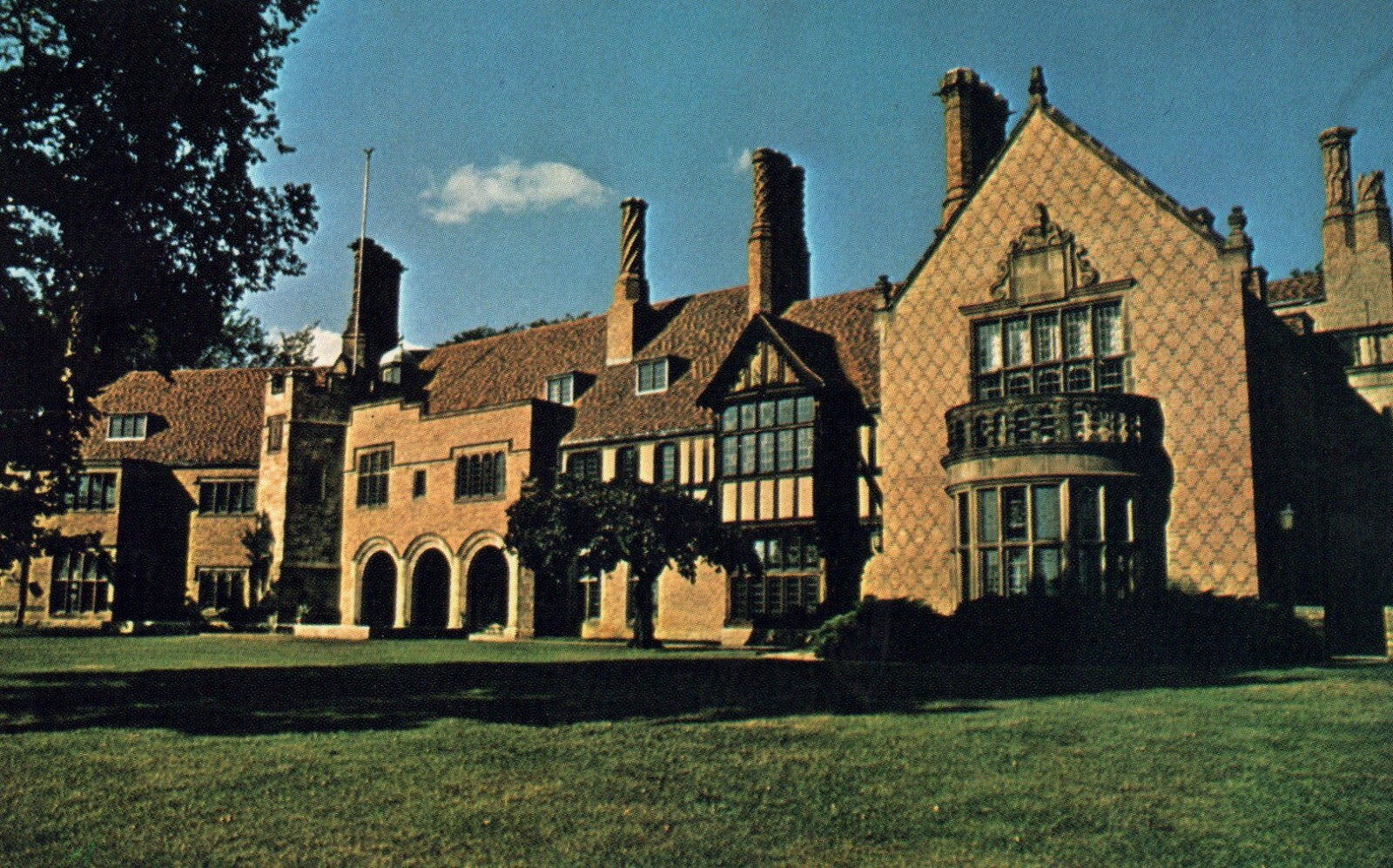 Meadow Brook Hall on Oakland University Rochester MI Michigan Mich Postcard