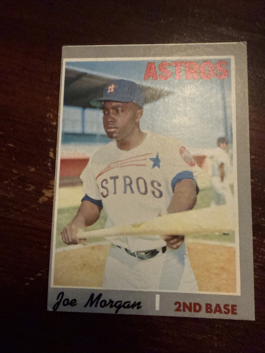 1970 Topps #537 Joe Morgan Houston Astros Baseball Card