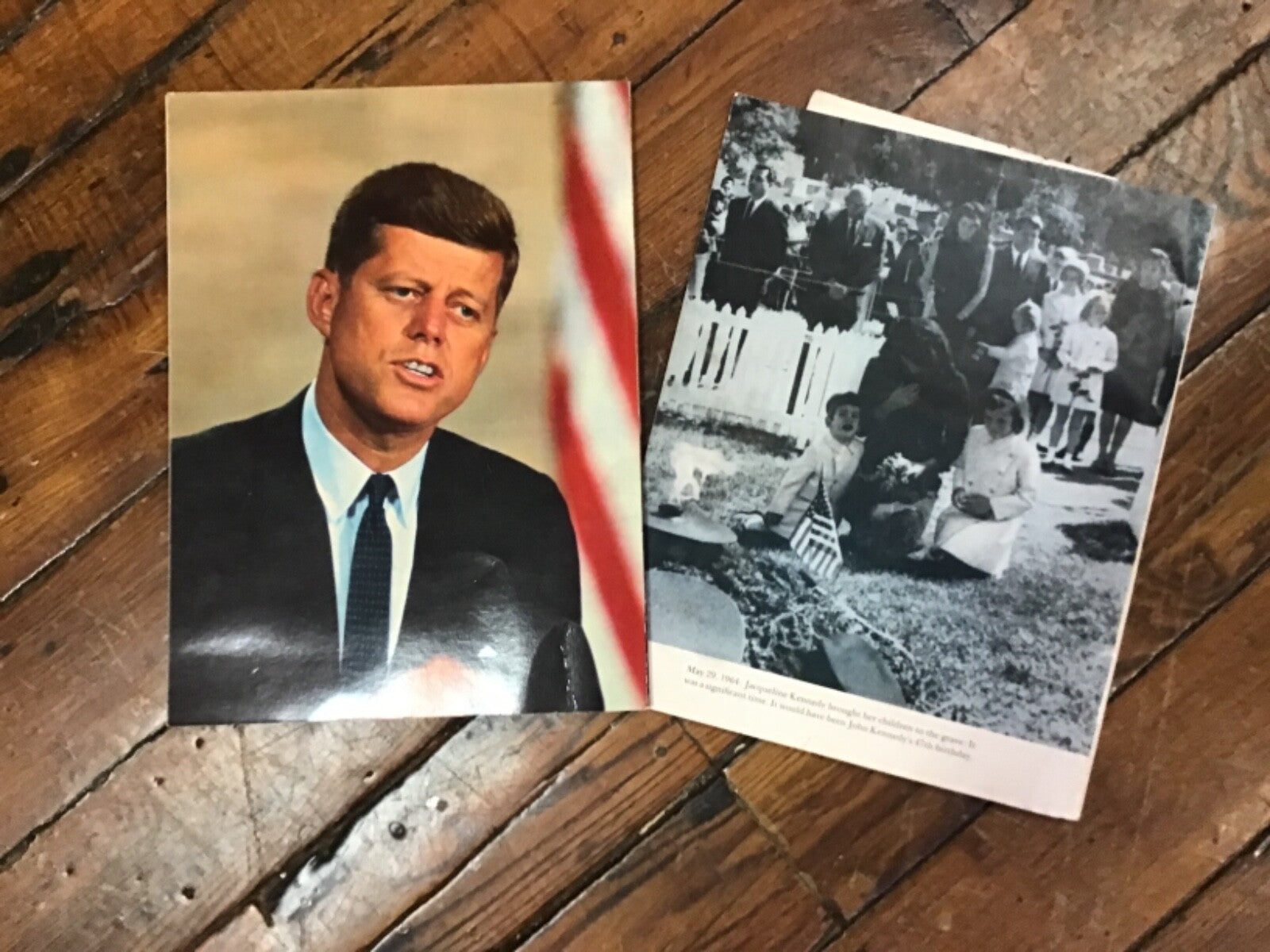 Lot of 2 Vintage John Fitzgerald Kennedy JFK President Pictorial Magazines