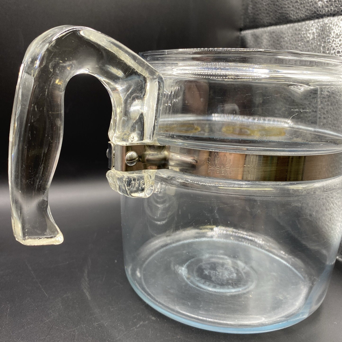 Vintage Pyrex 7756-B Flameware Glass Percolator Coffee POT AND LID ONLY 6 Cup