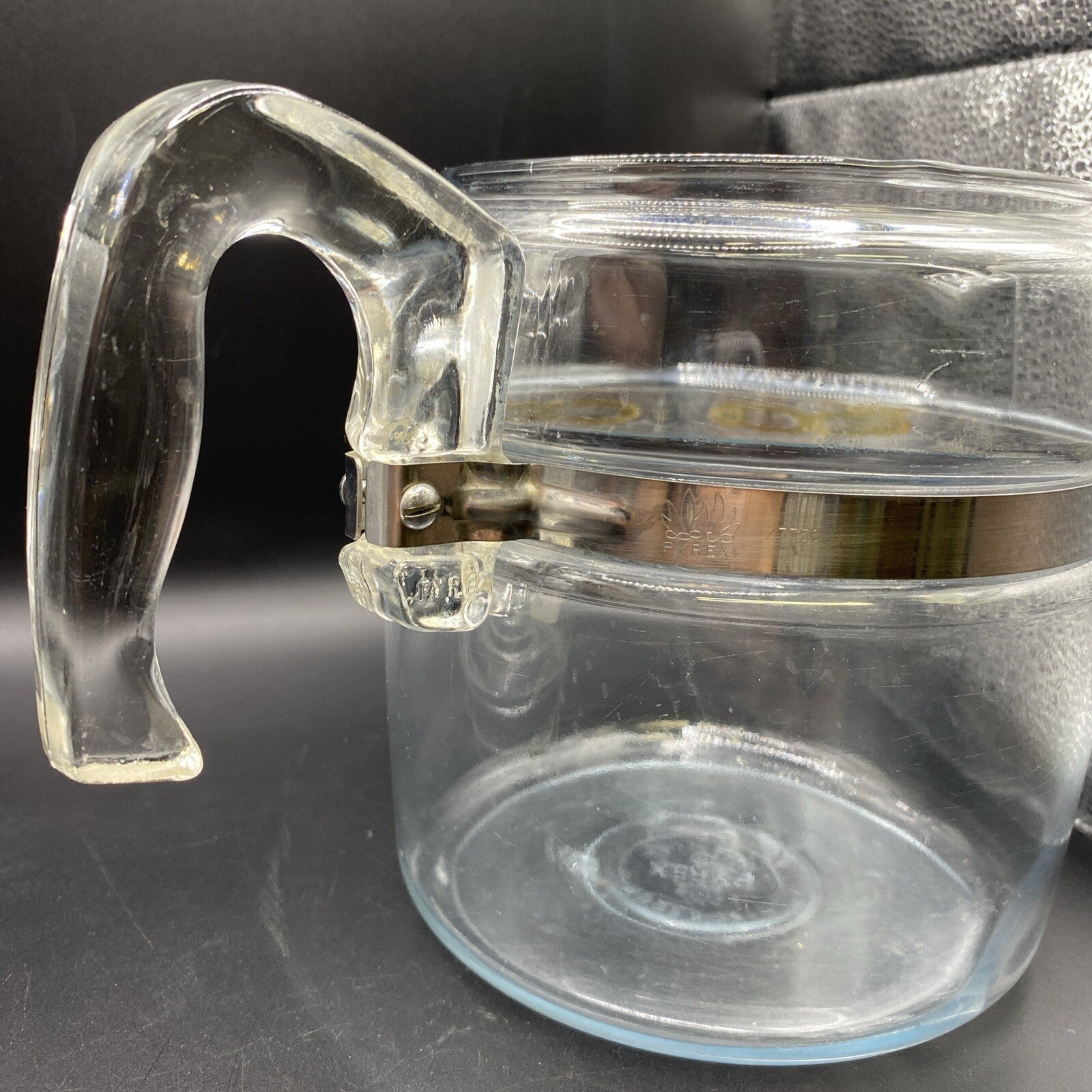 Vintage Pyrex 7756-B Flameware Glass Percolator Coffee POT AND LID ONLY 6 Cup